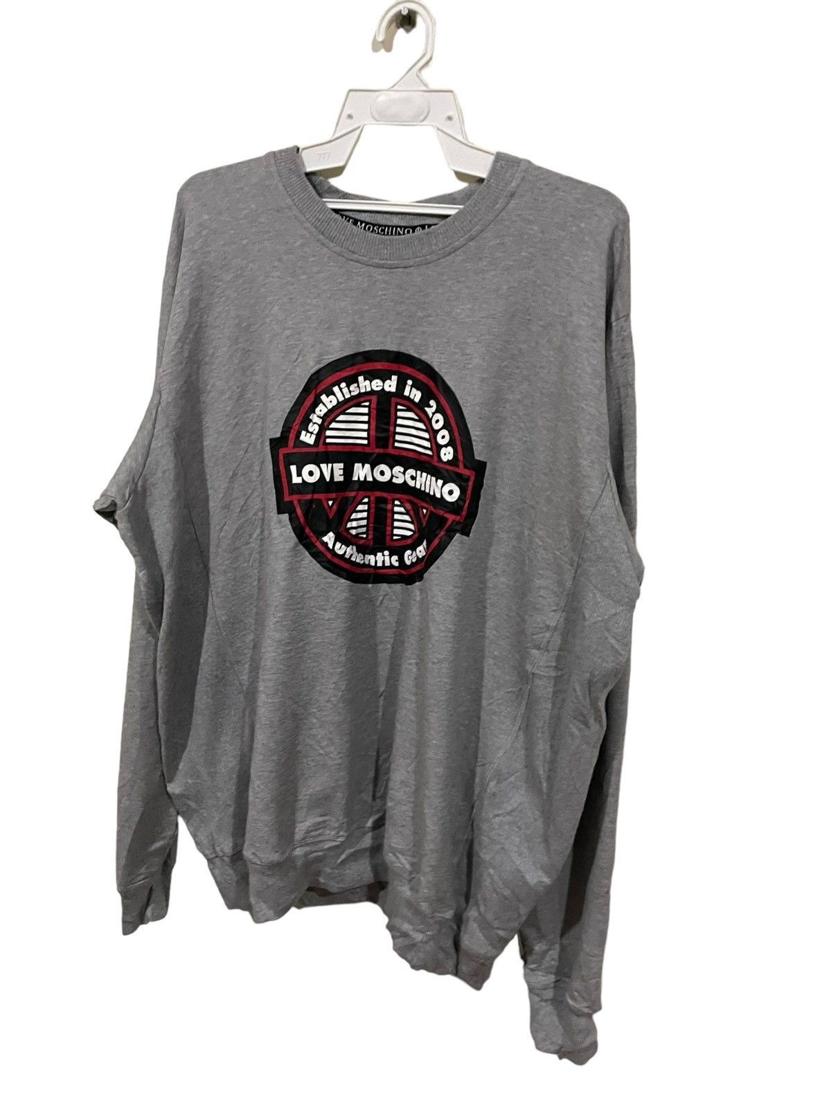 Designer Love Moschino Authentic Gear Jumper Sweater Size US XXL / EU 58 / 5 - 3 Thumbnail