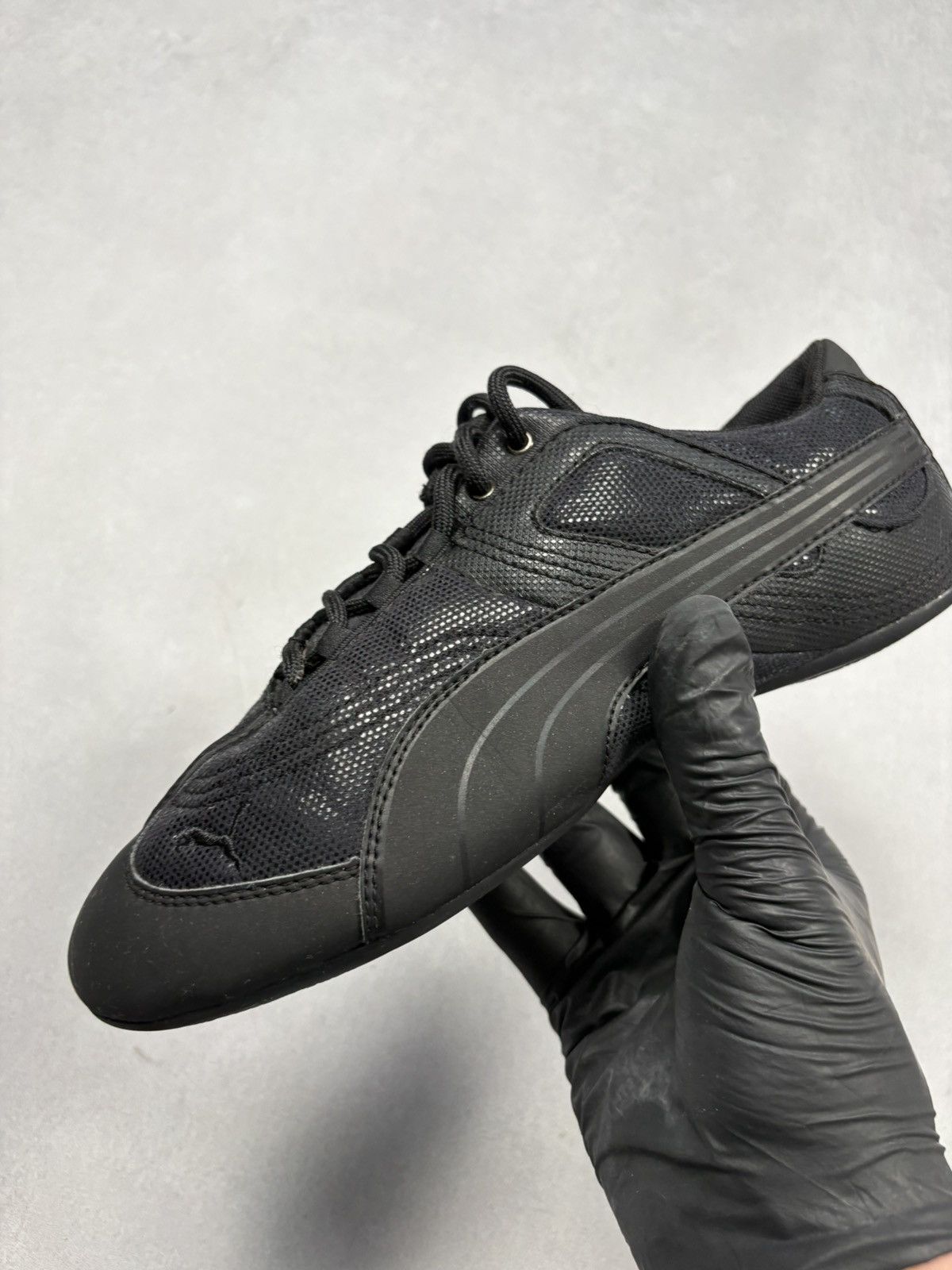 Puma Vintage 00s Puma Speedcat Racing Track Y2K Black Sneakers Size US 8.5 / IT 38.5 - 5 Thumbnail