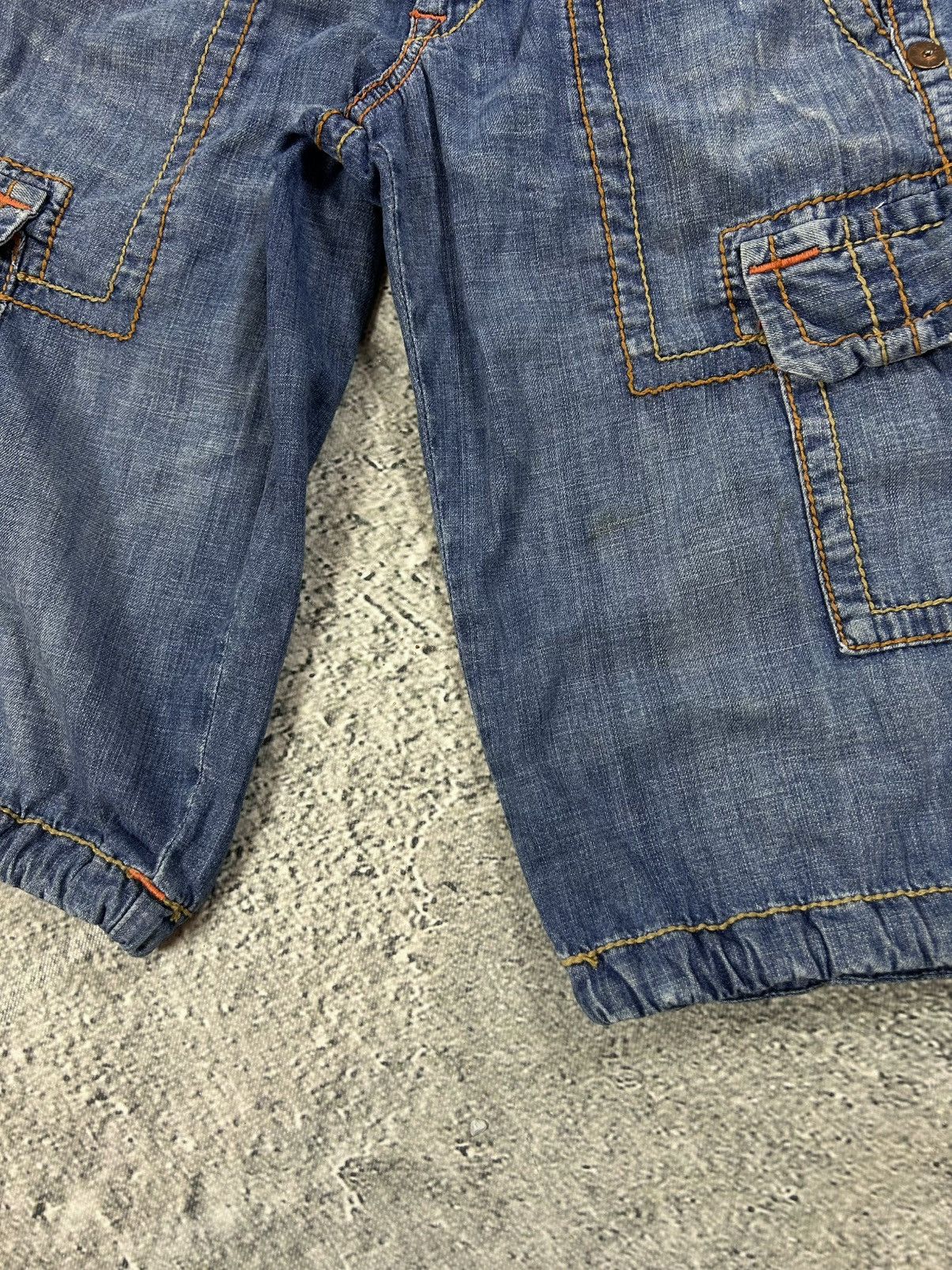 True Religion True Religion vintage blue denim shorts thick stitching Y2K Size 26" / US 2 / IT 38 - 7 Thumbnail