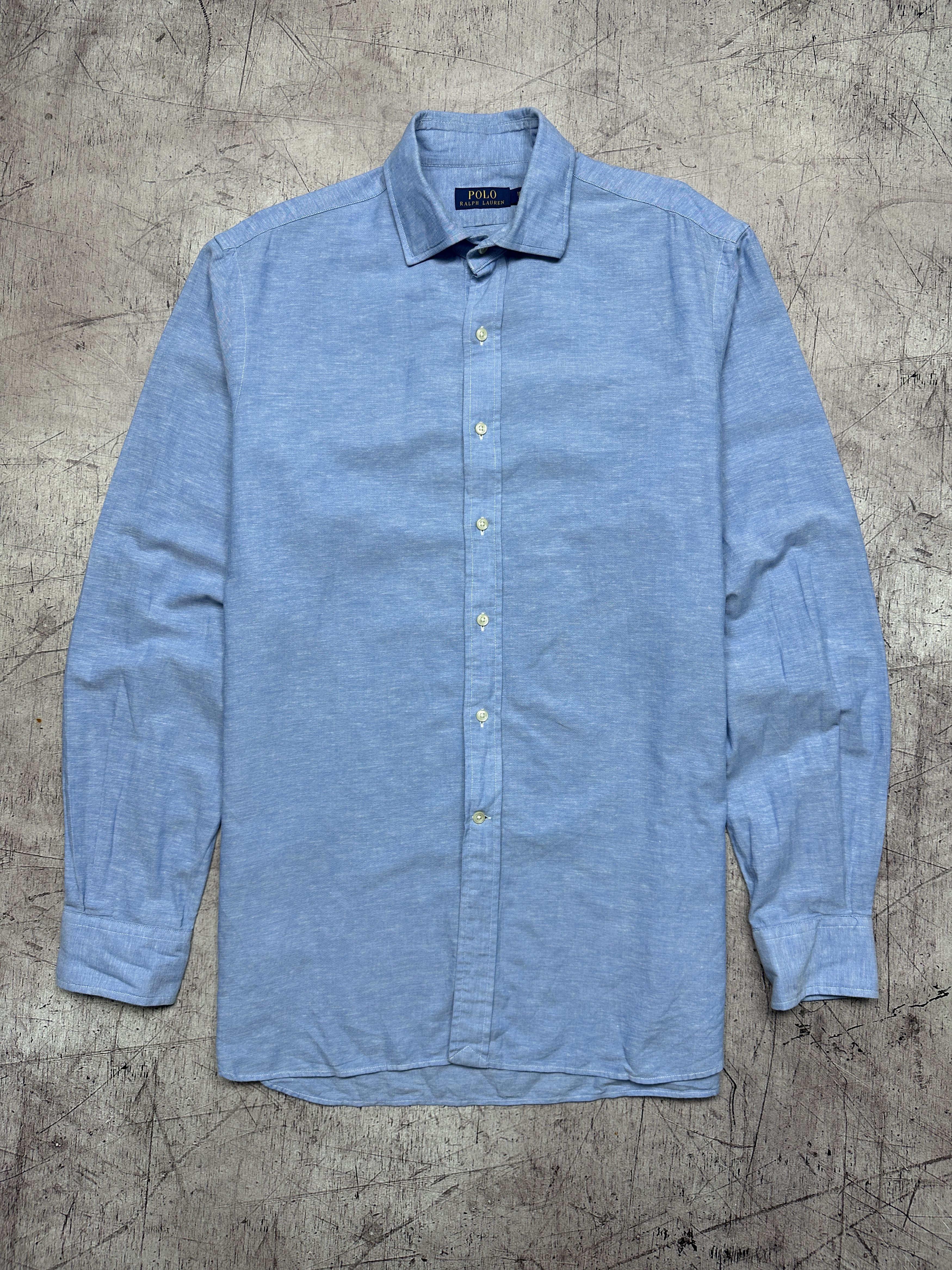 Polo Ralph Lauren Polo Ralph Lauren Mens LINEN Long Sleeve Shirt Size US L / EU 52-54 / 3 - 1 Thumbnail