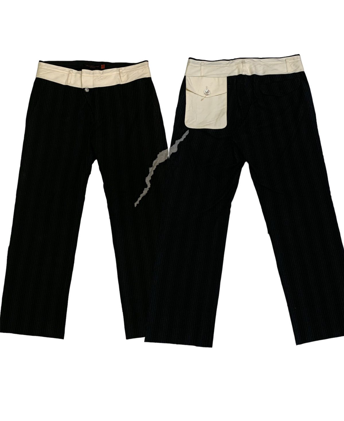 image of Archival Clothing x Undercover Ss06 Undercover Pants in Black, Men's (Size 31)