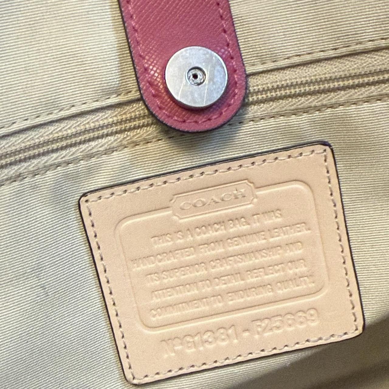 Coach Vintage Red Pink Coach Shoulder Bag Y2K Classic Size ONE SIZE - 5 Thumbnail