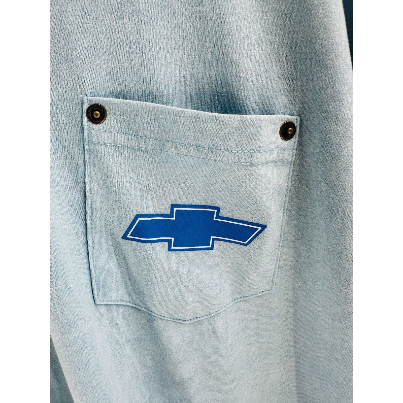 Hanes General Motors Shirt Mens XXL Blue USA Camaro Hot Rod GM Size US XXL / EU 58 / 5 - 3 Thumbnail