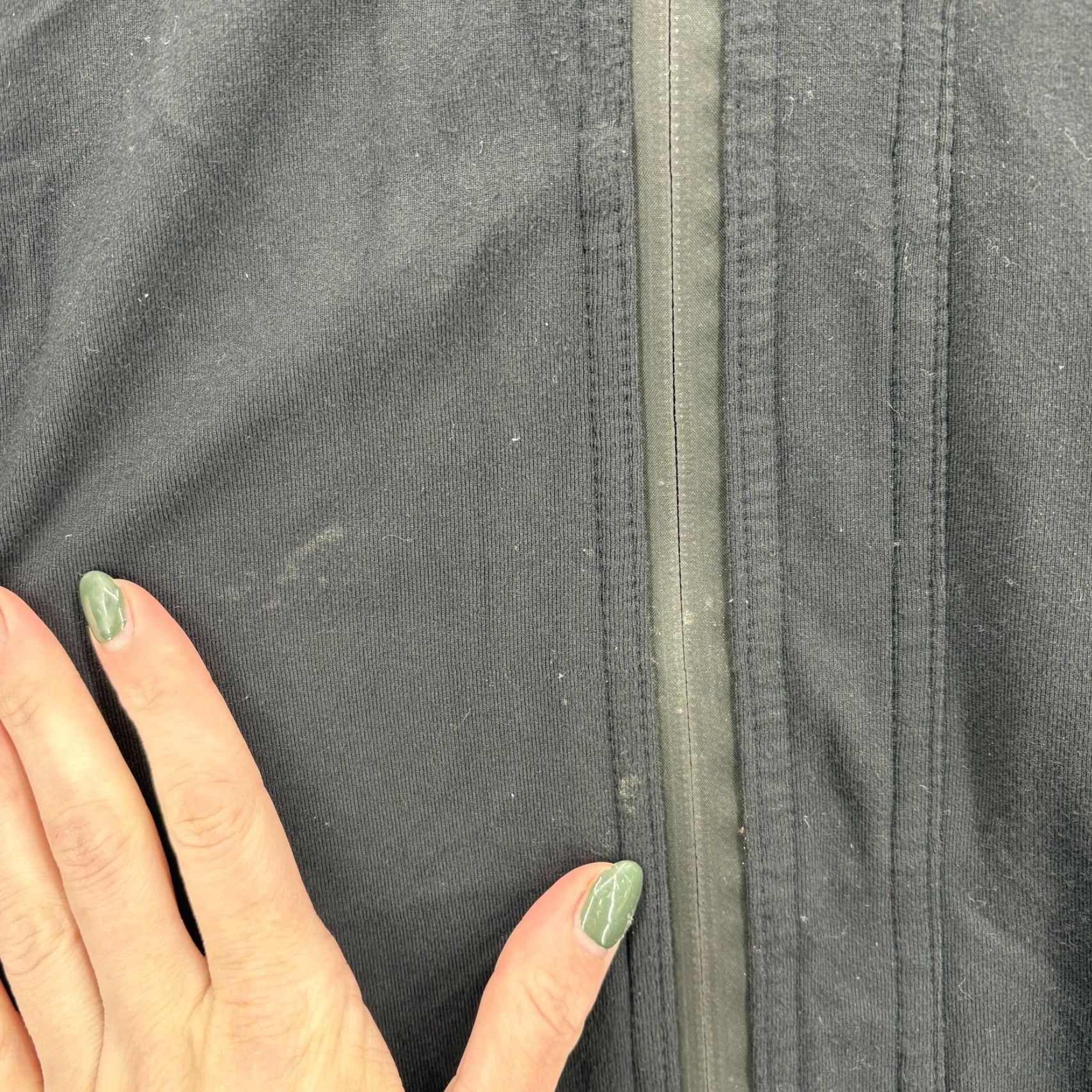 Lululemon Lululemon Jacket Mens Large Black Gray Full Zip Chest Pocket Athletic Jacket Size US L / EU 52-54 / 3 - 6 Thumbnail