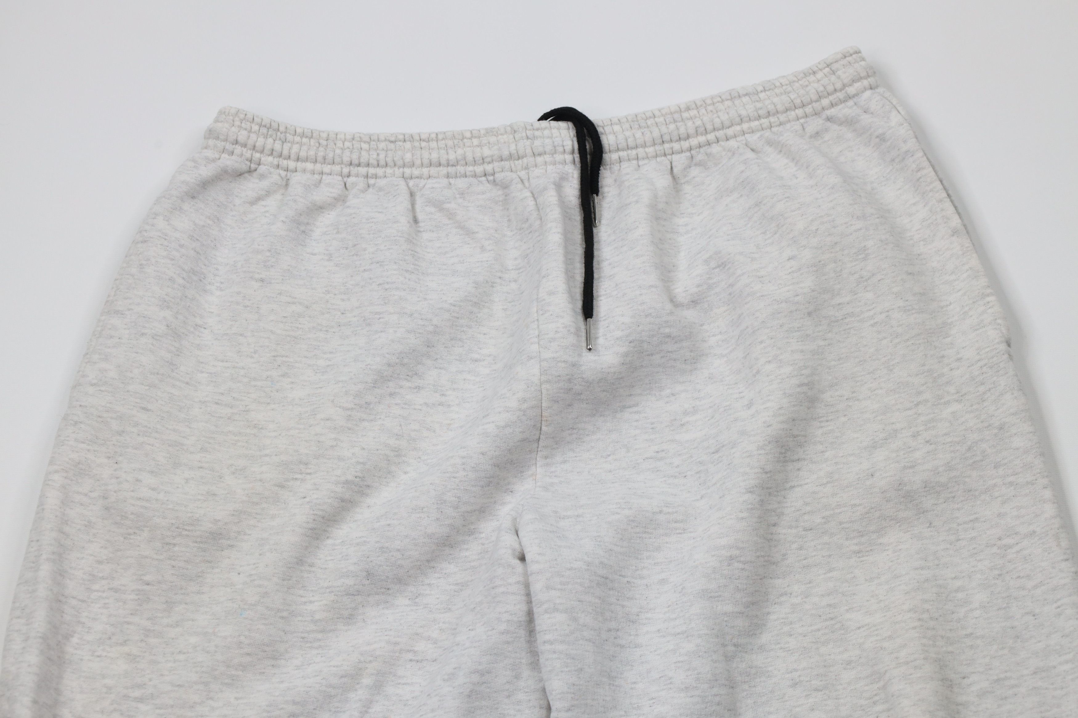 Vintage Vintage 90s Streetwaer Blank Cuffed Sweatpants Joggers Gray Size US 36 / EU 52 - 2 Thumbnail