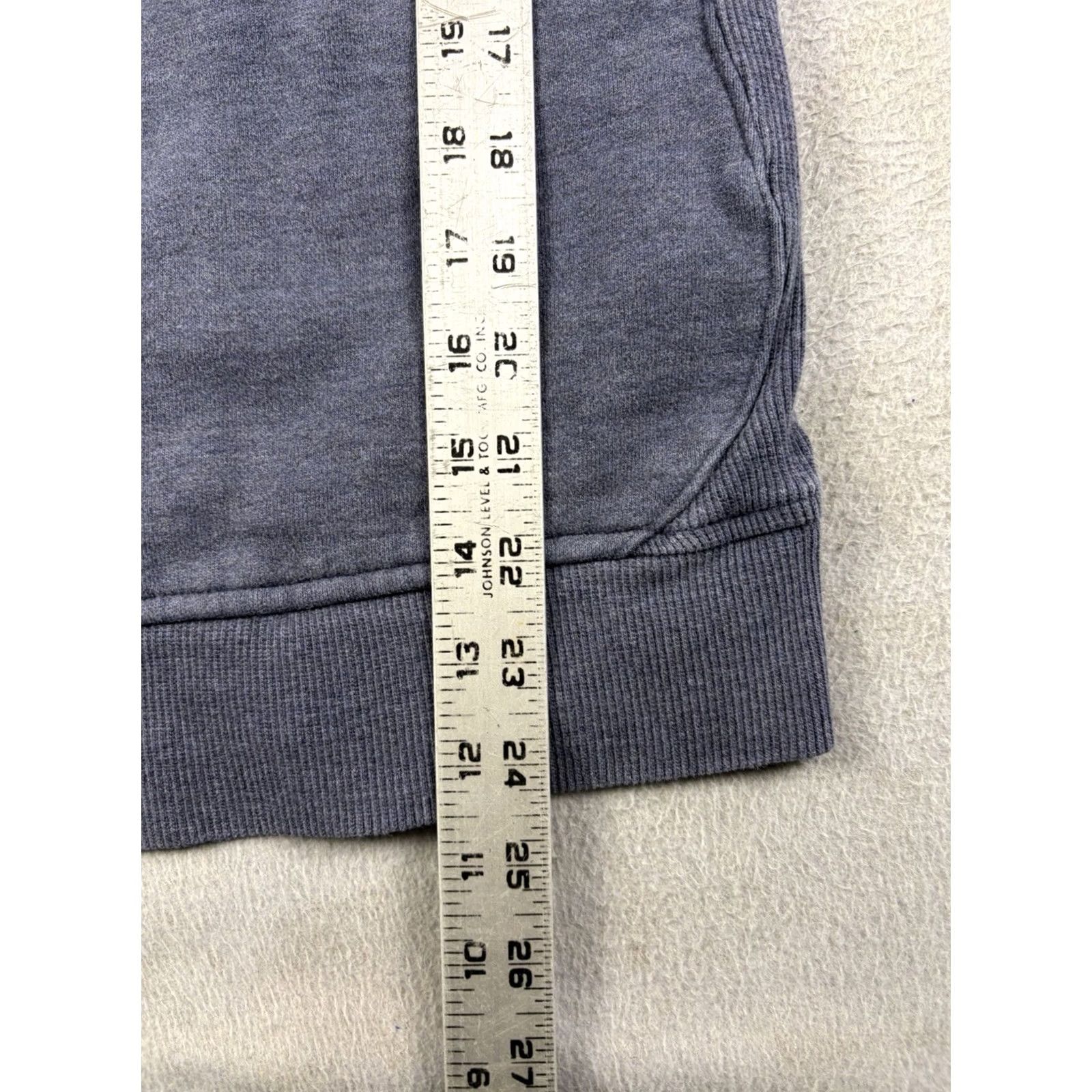 Lululemon Lululemon Scuba Hoodie Women L Blue Full Zip High Neck Logo Activewear Sweatshirt Size L / US 10 / IT 46 - 6 Thumbnail