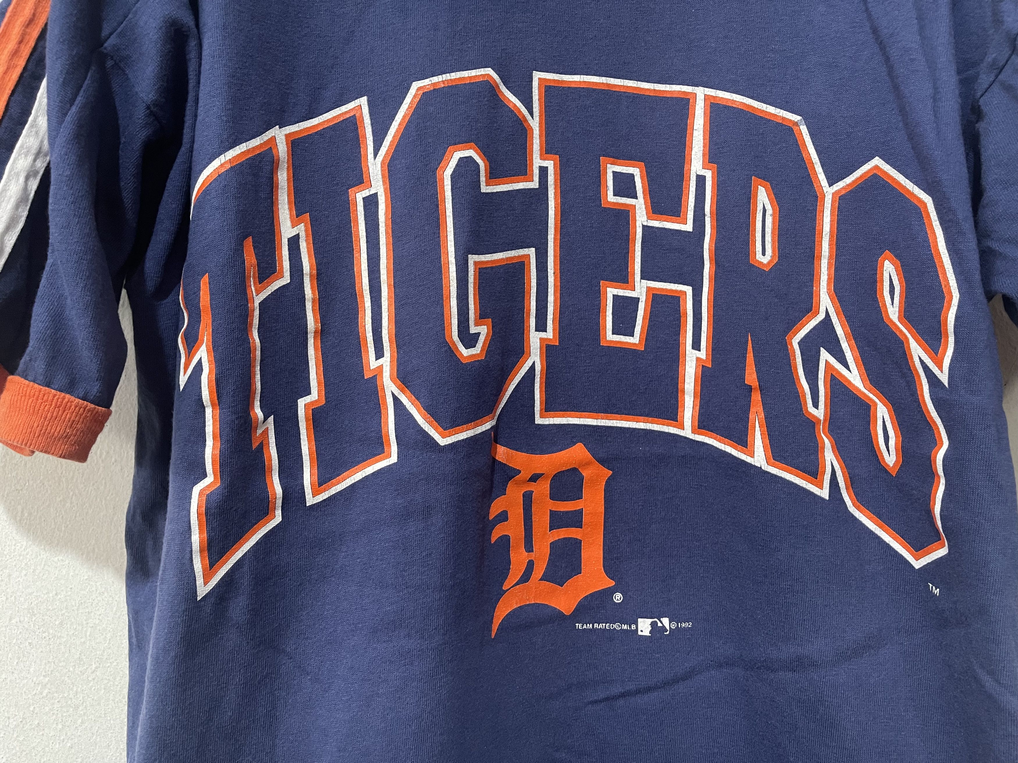 MLB × Vintage Vintage 90s Detroit Tigers MLB Shirt Size US M / EU 48-50 / 2 - 2 Thumbnail
