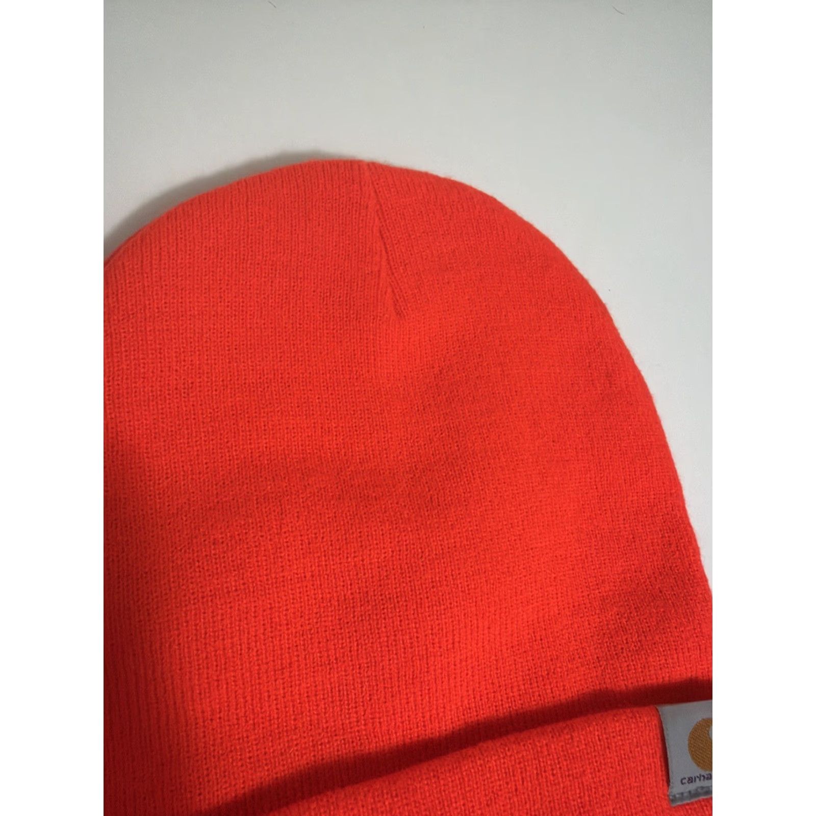 Carhartt Carhartt Beanie Safety Orange Acrylic One Size Embroidered “ledvance” Mens Size ONE SIZE - 5 Thumbnail