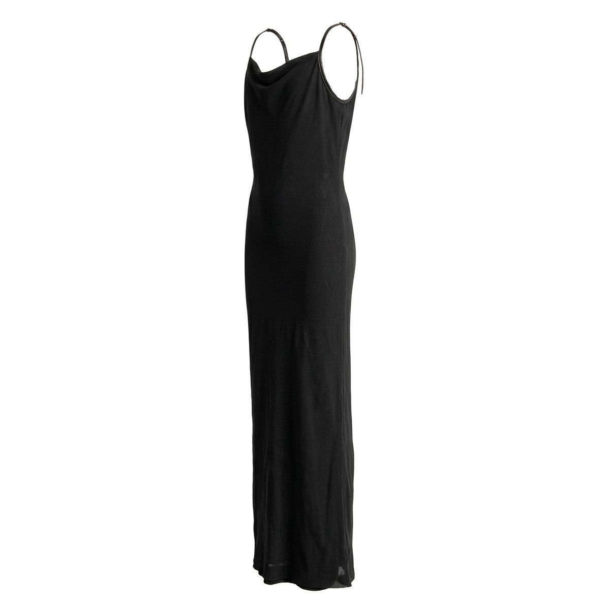 Gucci 1998 LEATHER STRAP LOGO DRESS Size XS / US 0-2 / IT 36-38 - 3 Thumbnail