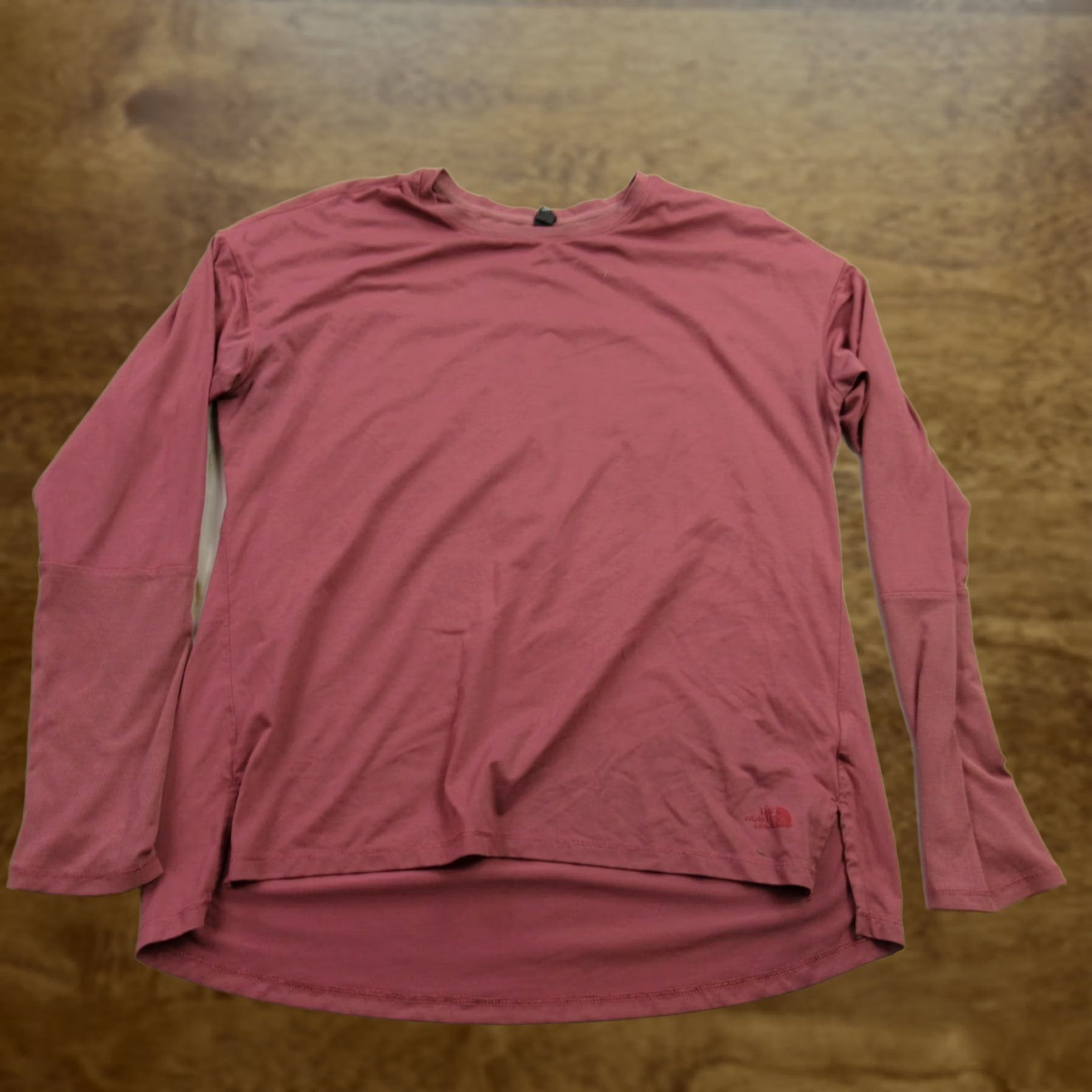 The North Face The North Face Shirt Womens Large Pink Long Sleeve Lightweight Crew Neck Size L / US 10 / IT 46 - 1 Thumbnail