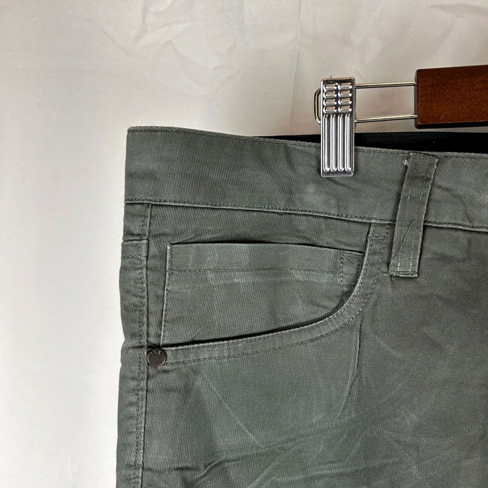 Vintage Fox Mens Grey Flat Front Pants Size 36x32 Casual Business Casual Heritage Forged Size US 36 / EU 52 - 5 Thumbnail