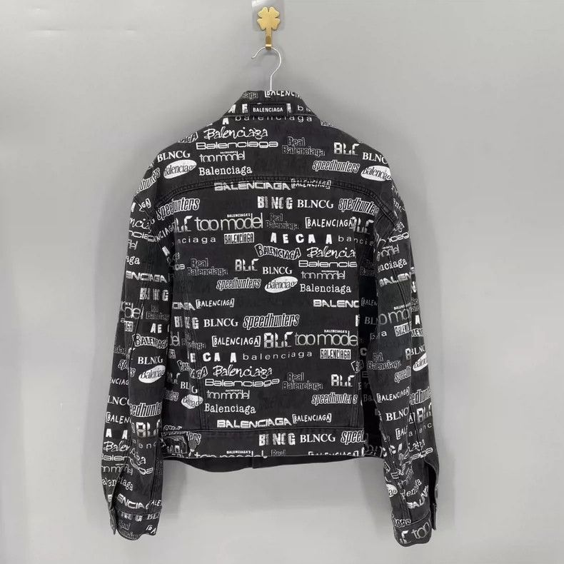 Balenciaga Balenciaga size 46 TV program bullet screen full print deni Size US S / EU 44-46 / 1 - 2 Thumbnail