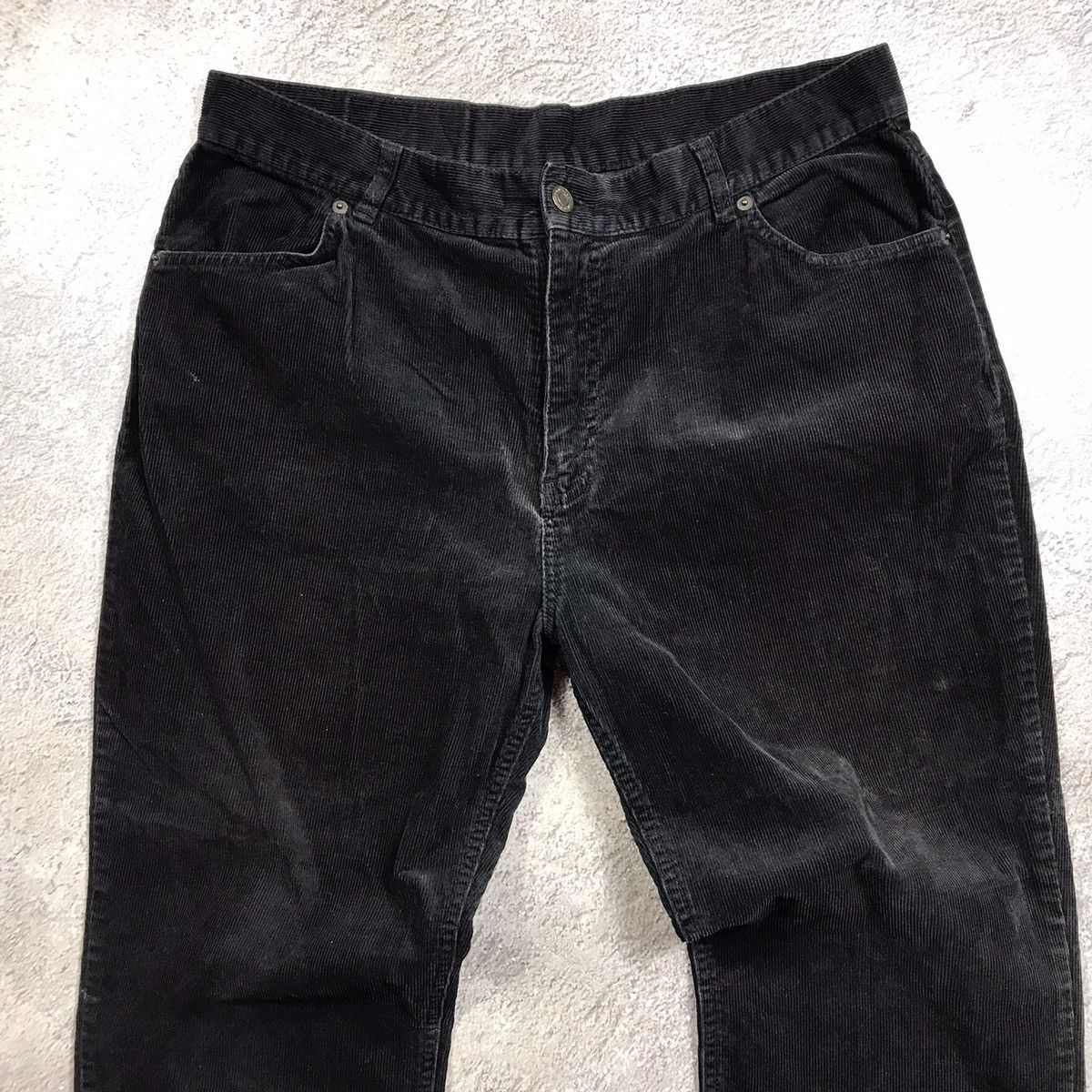 Vintage Vintage 90s Levis Baggy Distressed Black Jeans Grunge 34 Size US 34 / EU 50 - 3 Thumbnail