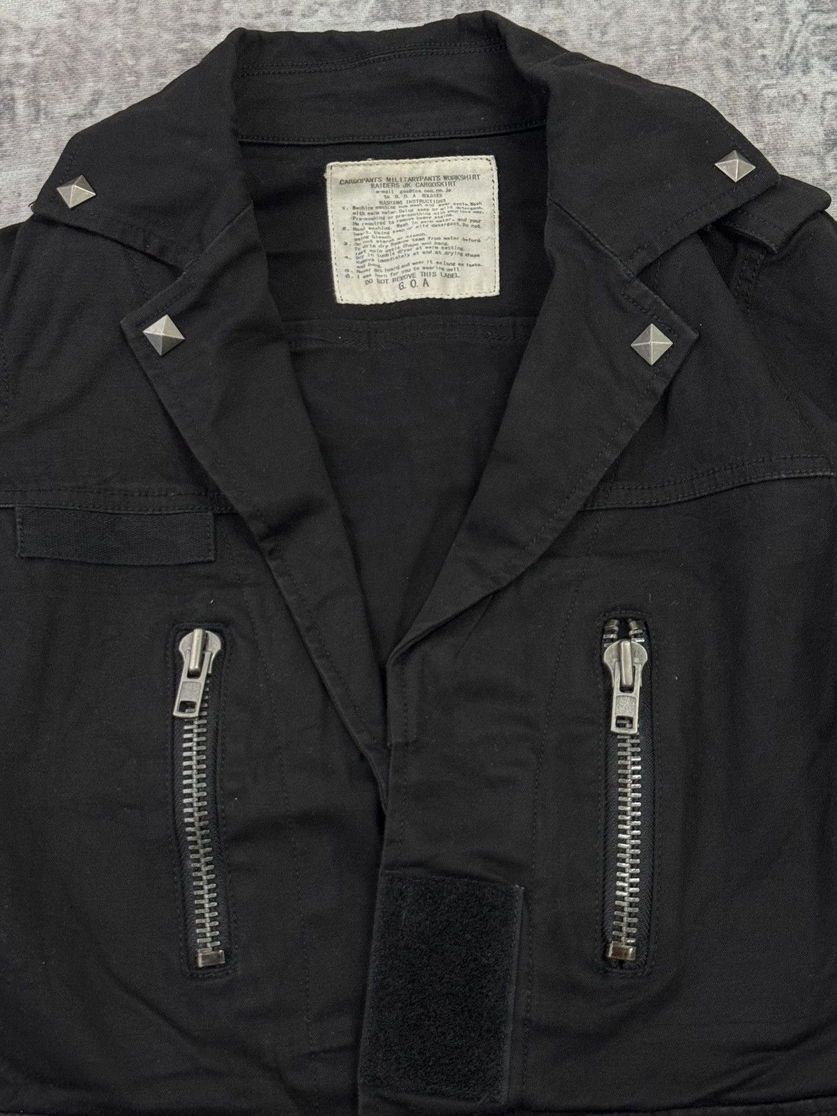 Japanese Brand G.O.A Genuine Vintage Studded Army Parka Jacket Size US XS / EU 42 / 0 - 3 Thumbnail