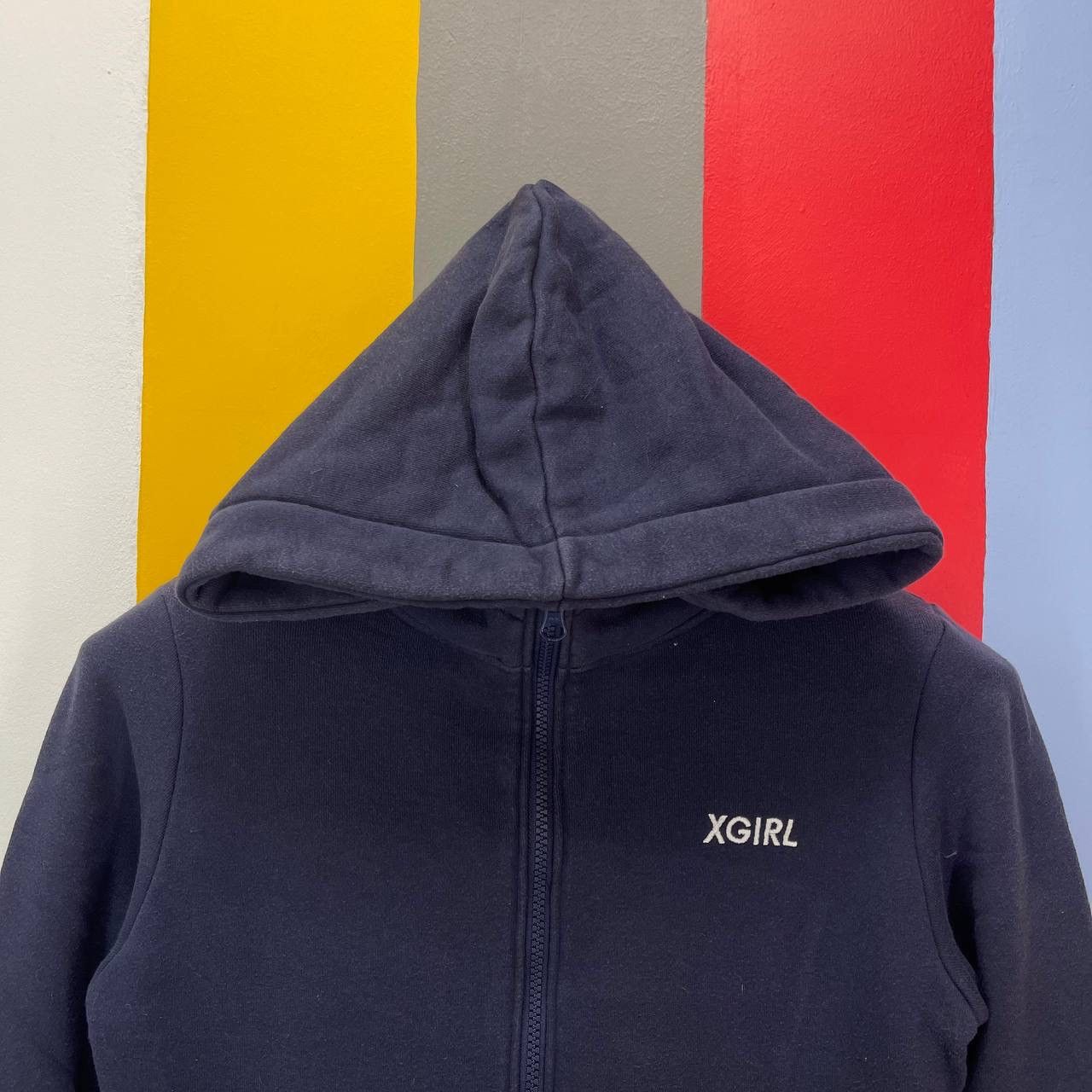 Japanese Brand XGIRL Zipper Hoodie #2648/26 Size XS / US 0-2 / IT 36-38 - 2 Thumbnail
