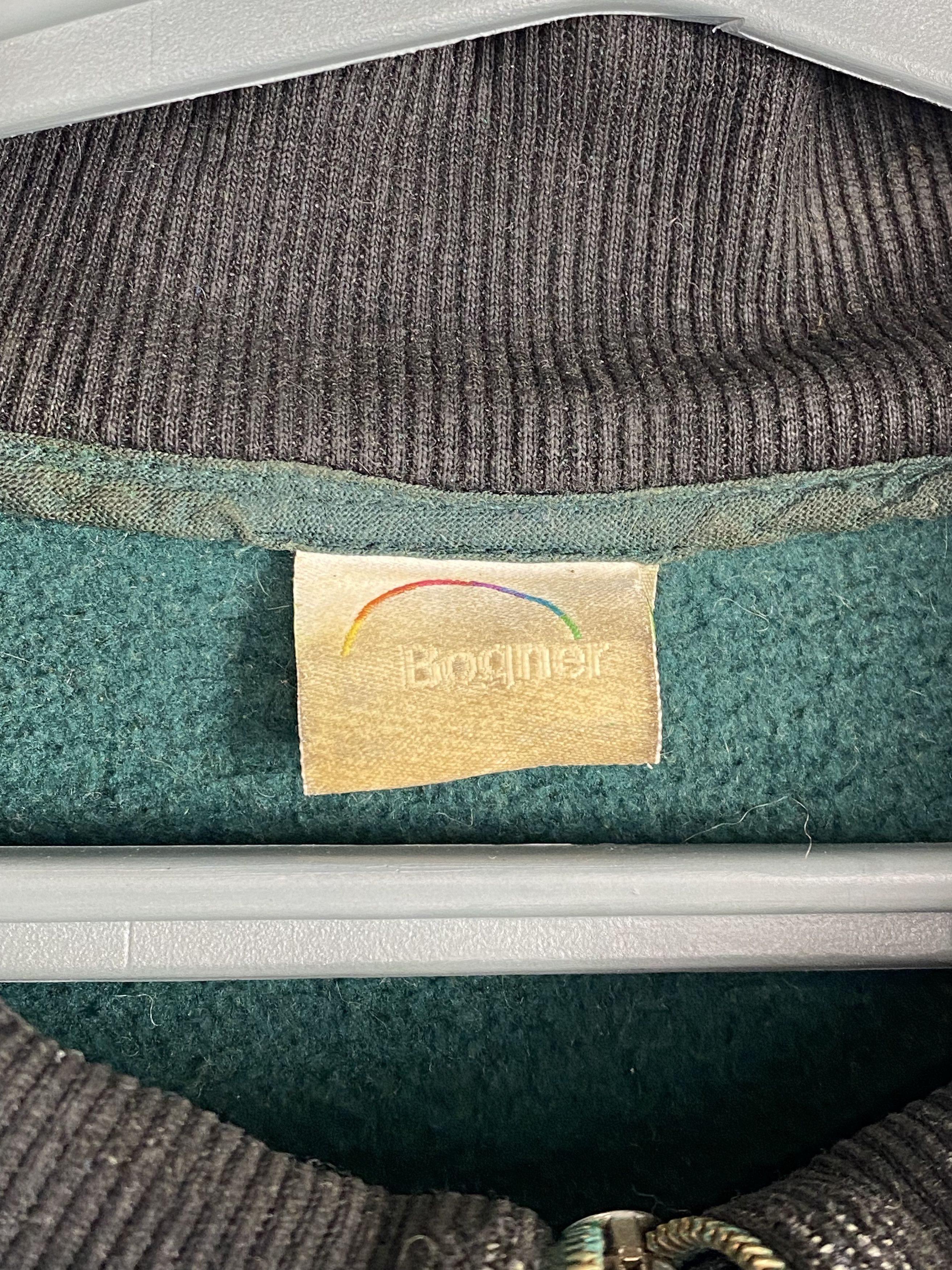 Bogner × Vintage Bogner Vintage Ski Fleece 1/3 Zip Pullover Sweatshirt Size US M / EU 48-50 / 2 - 5 Thumbnail
