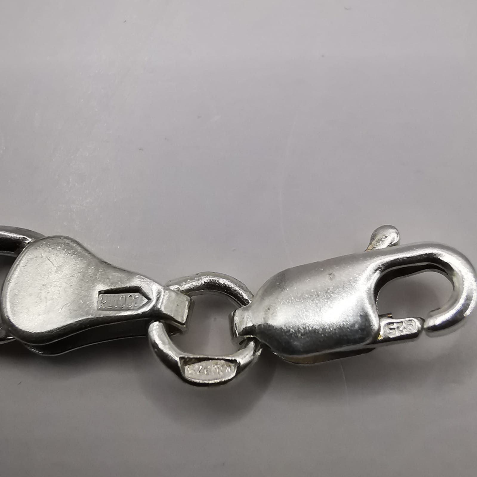 Sterling Silver Vintage Jewelry Chain, 925 Sterling Silver, Signed 21,21g Size ONE SIZE - 6 Thumbnail