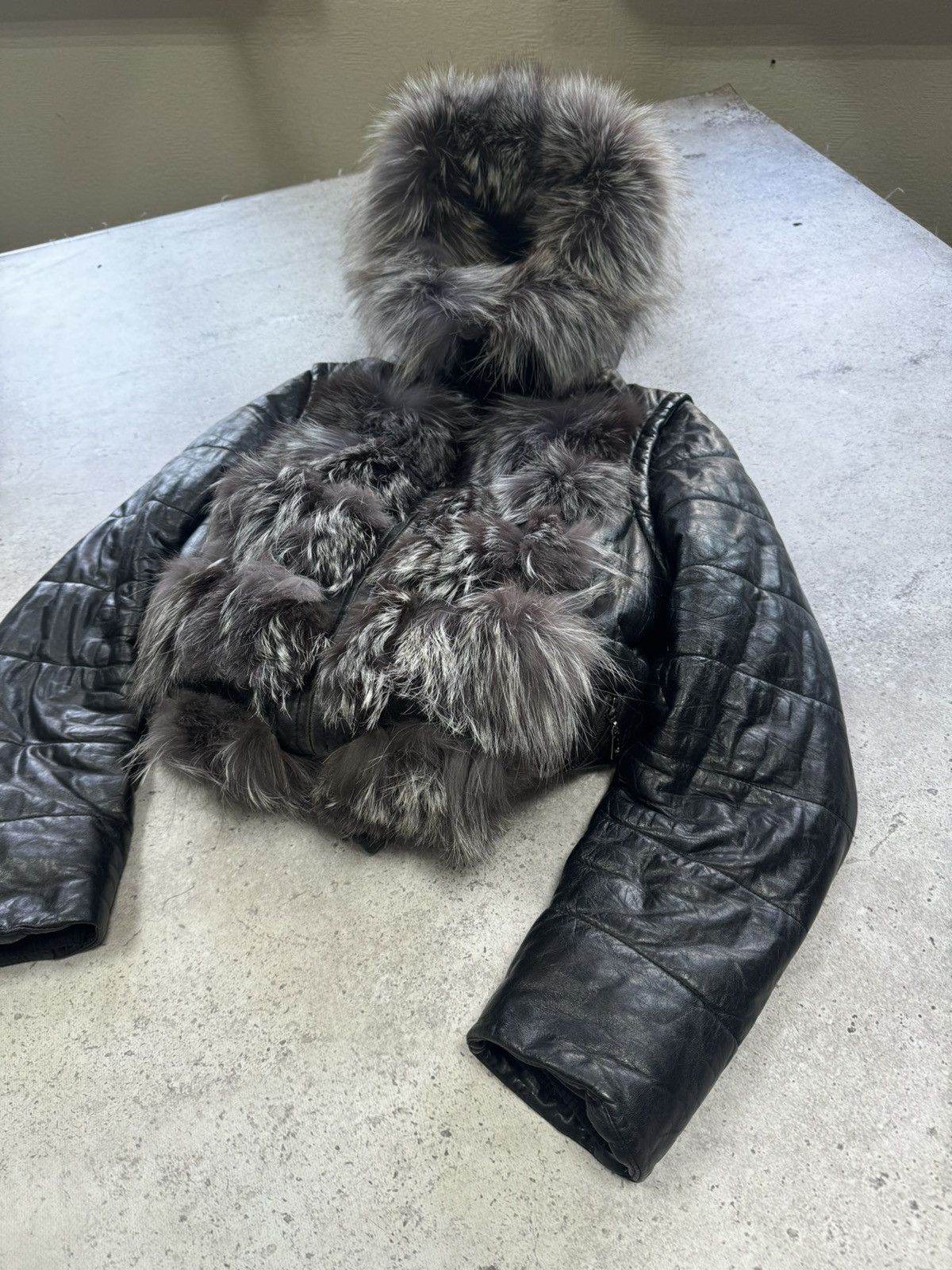 Rick Owens Vintage Japanese Real Leather Fur Jacket Size US M / EU 48-50 / 2 - 2 Thumbnail