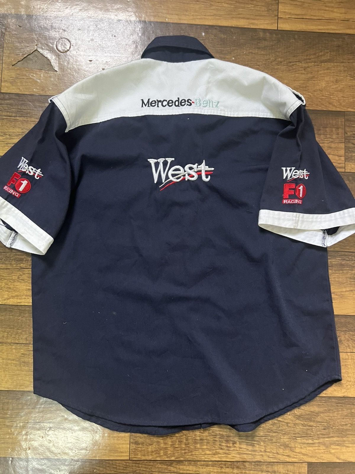Mercedes-Benz Mercedes Benz West F1 Racing Team Shirt MotorsportCrew Style Size S / US 4 / IT 40 - 12 Thumbnail