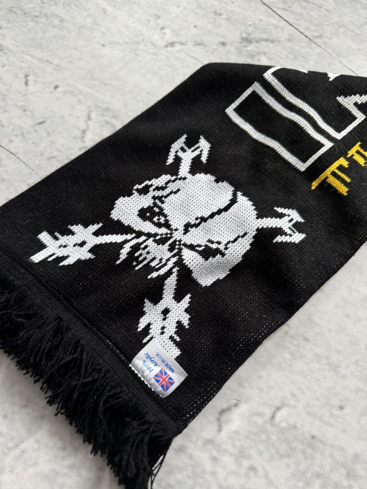 Iron Maiden × Vintage Iron Maiden two sided scarf Rock tour Size ONE SIZE - 3 Thumbnail