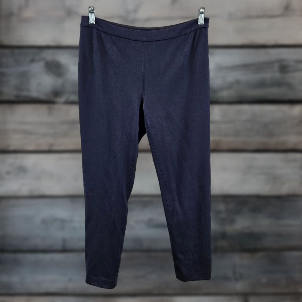 Pendleton Pendleton Womens Ponte Knit Pants Sz 10 Blue Mid Rise Side Zip Rayon Blend Shirt? Size 32" / US 10 / IT 46 - 1 Thumbnail