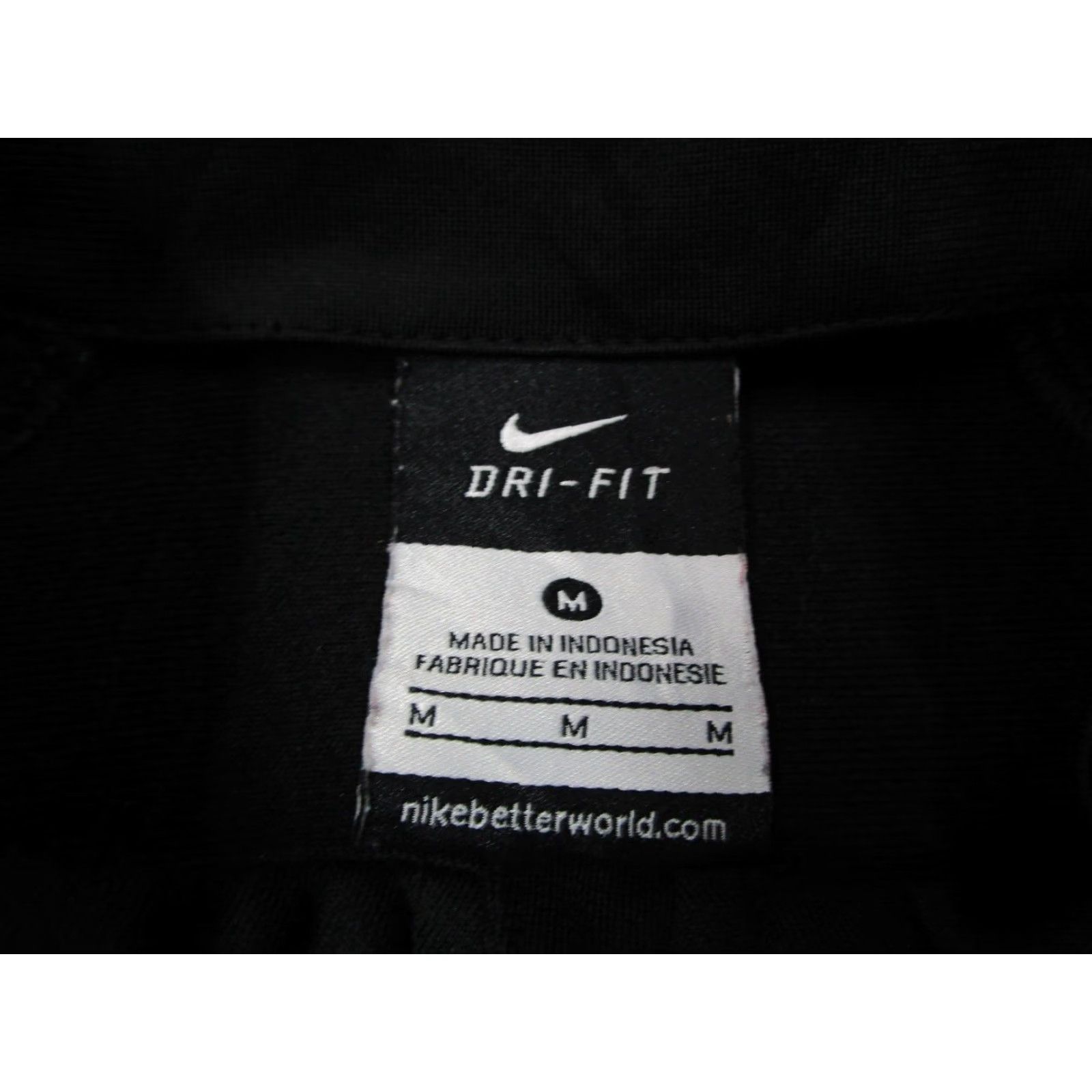 Nike Nike Dri-Fit Jacket Women M Black Full Zip Squad Colorado Real Logo - Nike Brand Performance Sports Athletic Shirt Size M / US 6-8 / IT 42-44 - 3 Thumbnail