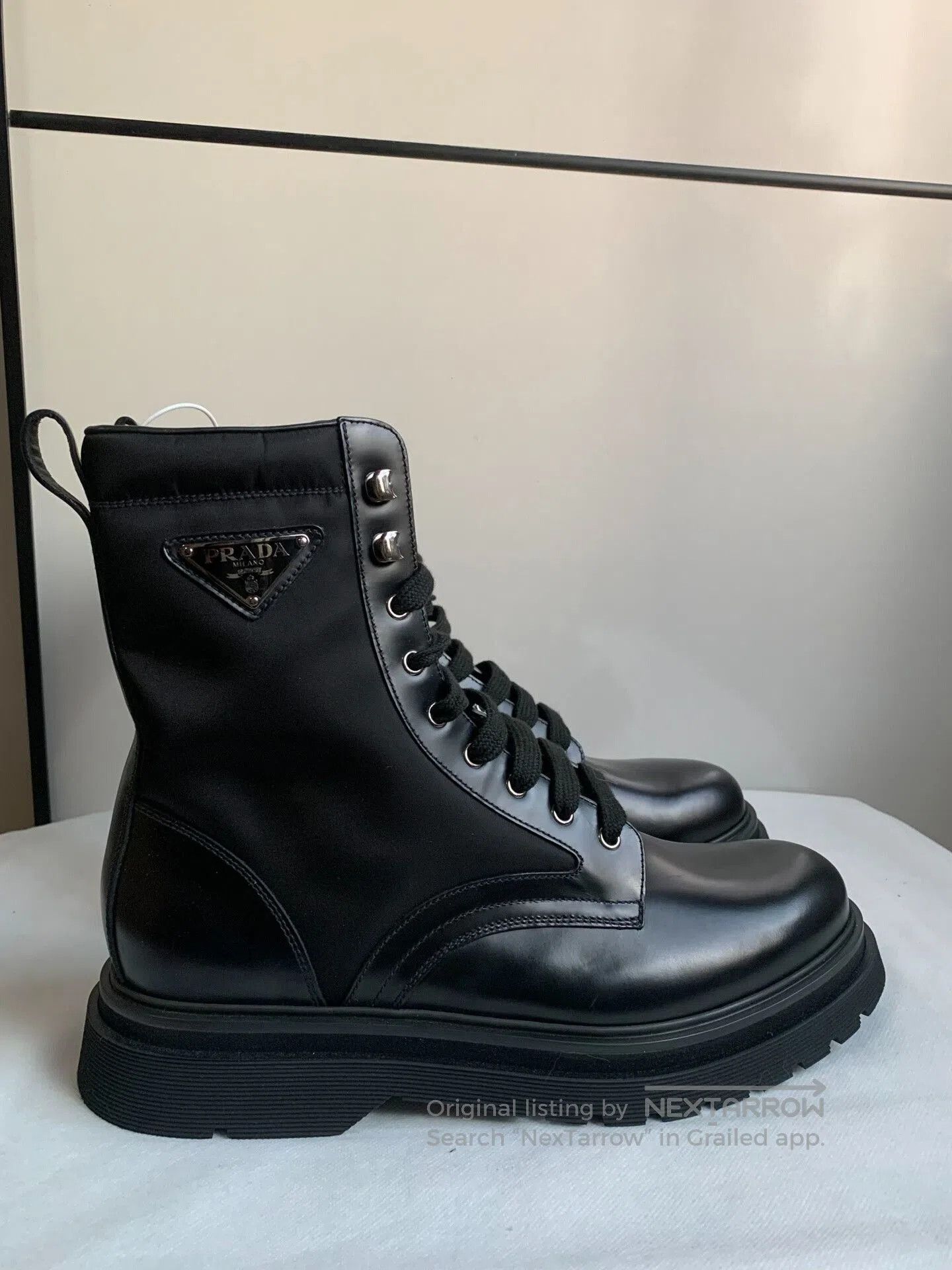 Prada PRADA Rois Logo High. Size US 10 / EU 43 - 2 Thumbnail