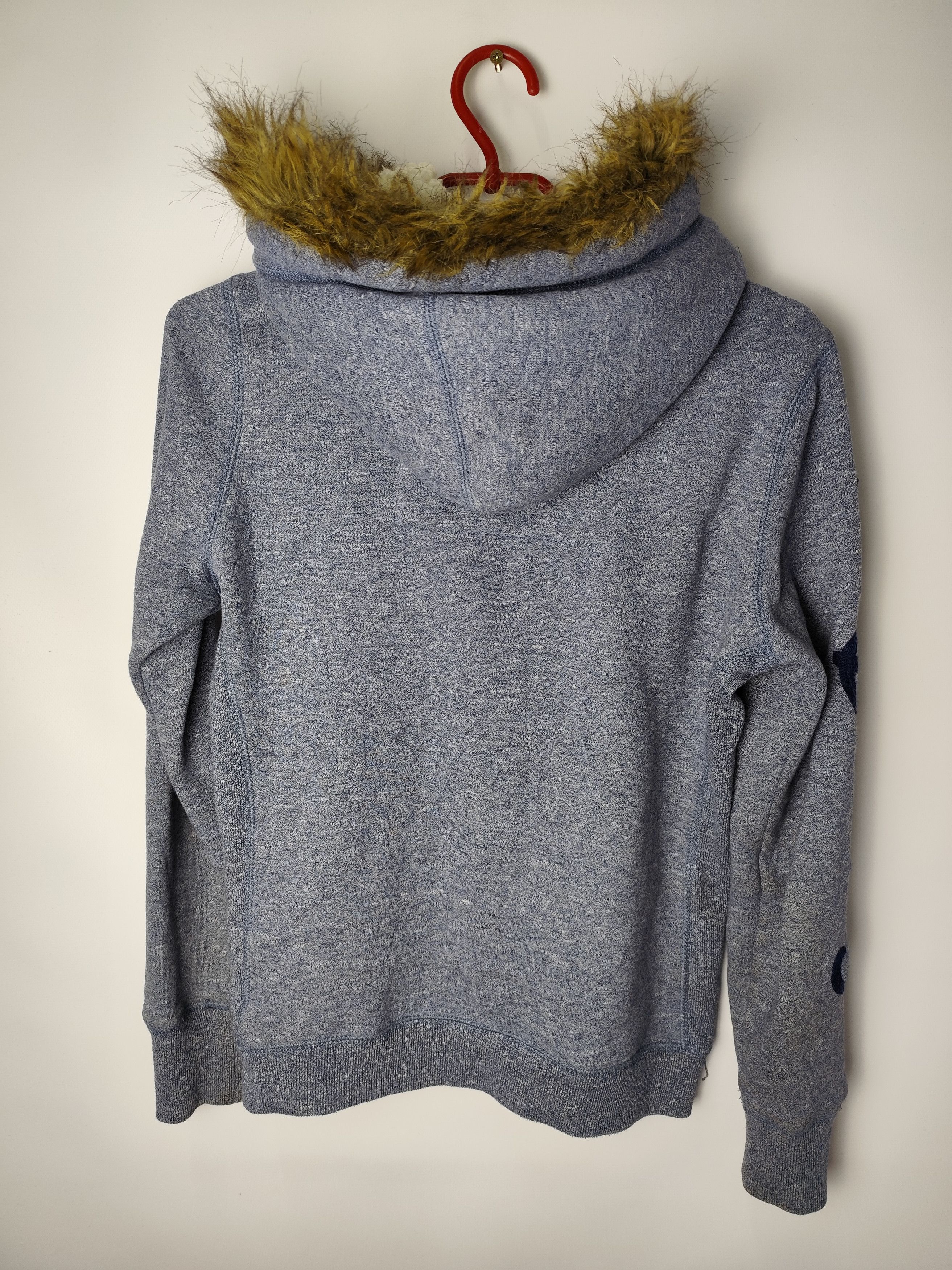 If Six Was Nine Superdry Y2K Super Fur Hoodie Jacket LGB Japanese style Size M / US 6-8 / IT 42-44 - 8 Thumbnail