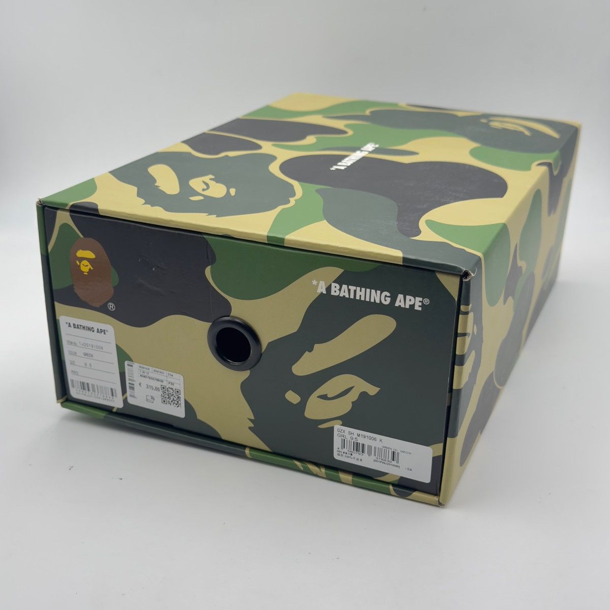 Bape A Bathing Ape Bapesta Green 2023 Size US 9.5 / EU 42-43 - 3 Thumbnail
