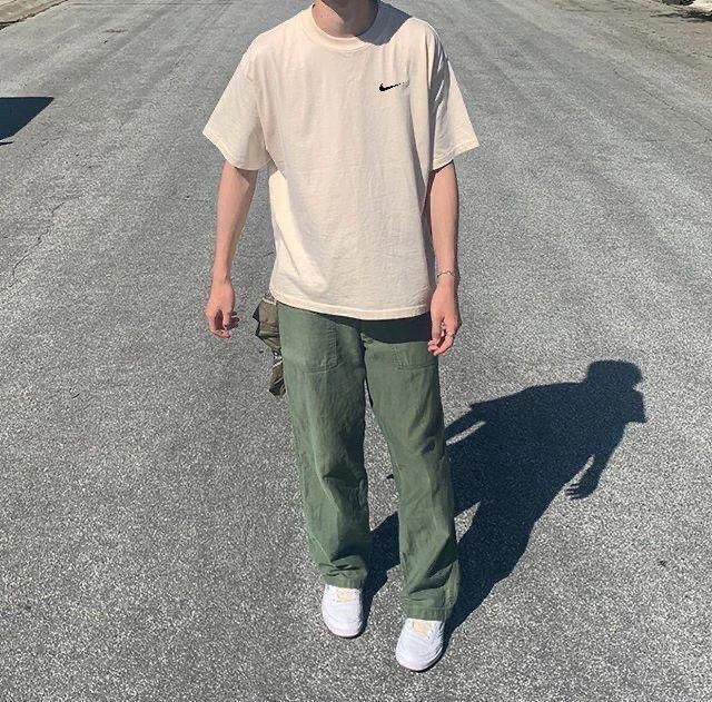 Nike Vintage 90’s Nike Basic swoosh logo Tee tshirt S y2k drip Size US S / EU 44-46 / 1 - 1 Thumbnail
