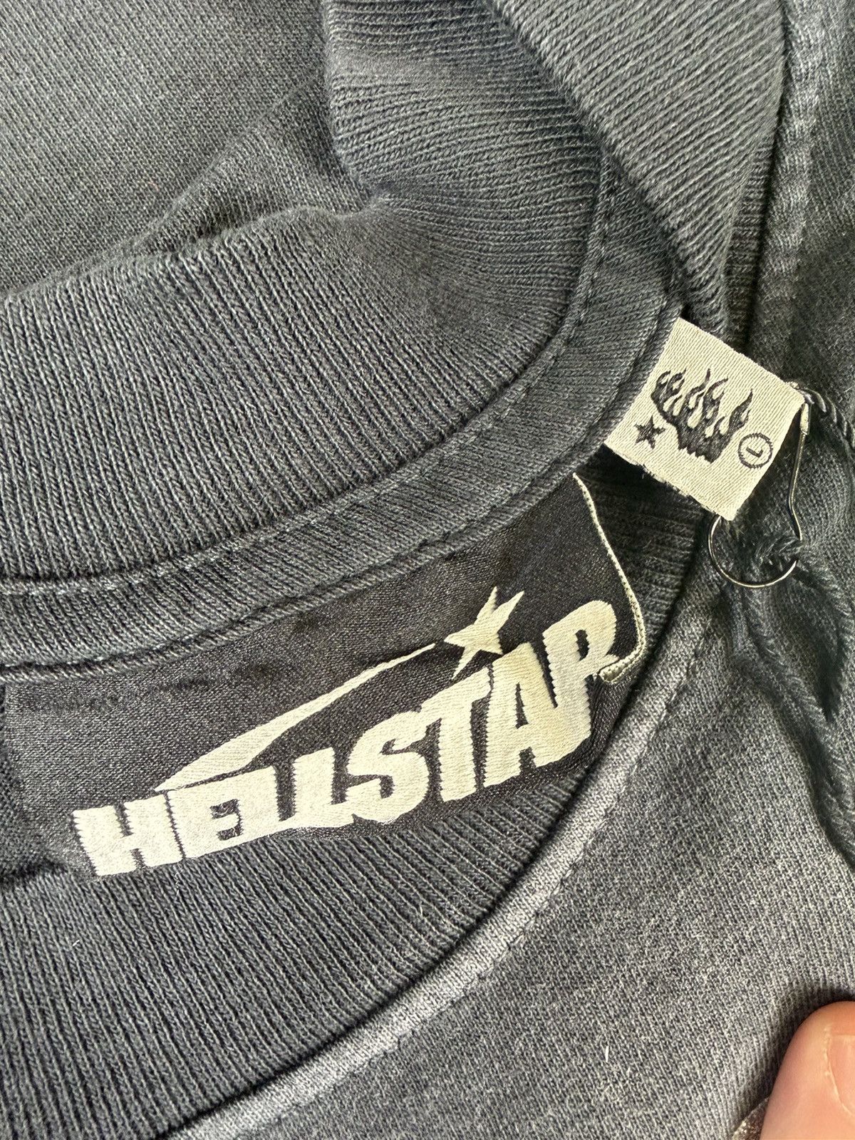 HELLSTAR Hellstar Studios Records Remix Black T-Shirt Size US L / EU 52-54 / 3 - 3 Thumbnail