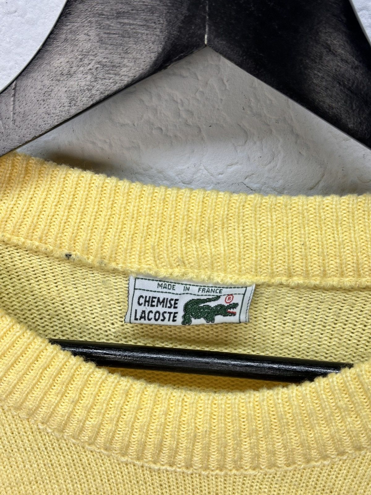 Lacoste Vintage Sweater Lacoste Knit Hand XL 90s Ralph Japanese Y2K Size US L / EU 52-54 / 3 - 5 Thumbnail