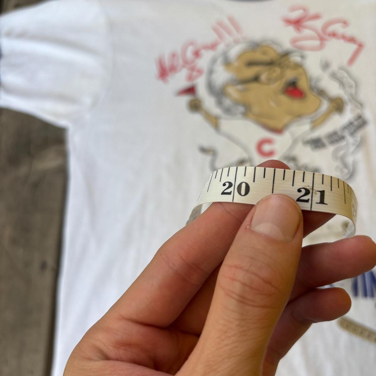Vintage 1985 chicago cubs single stitched ringer tee shirt Size US L / EU 52-54 / 3 - 7 Thumbnail