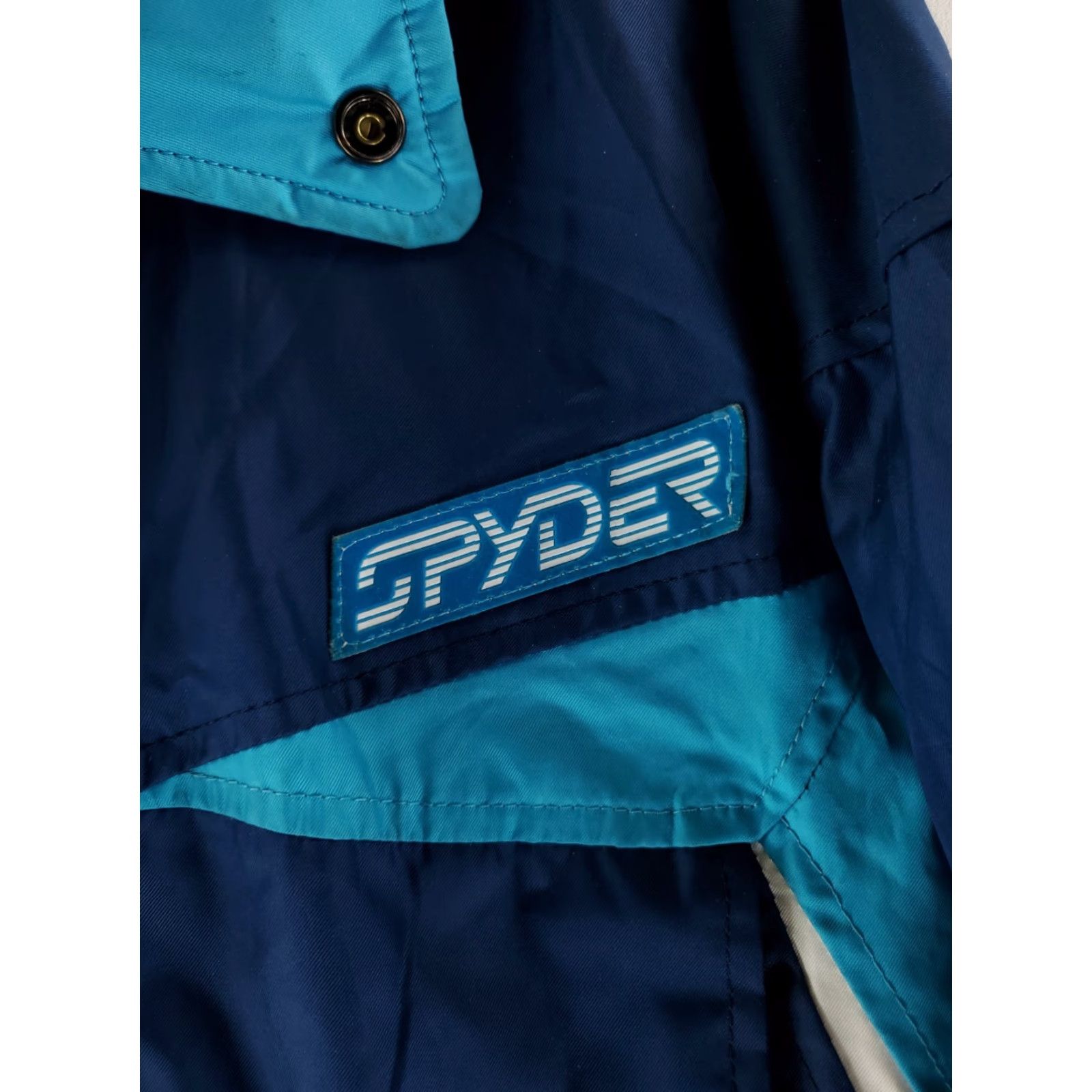 Spyder VINTAGE Spyder Jacket Mens M Blue 80s Entrant Winter Ski Snowboard Parka Made Japan Mens M Size US M / EU 48-50 / 2 - 3 Thumbnail