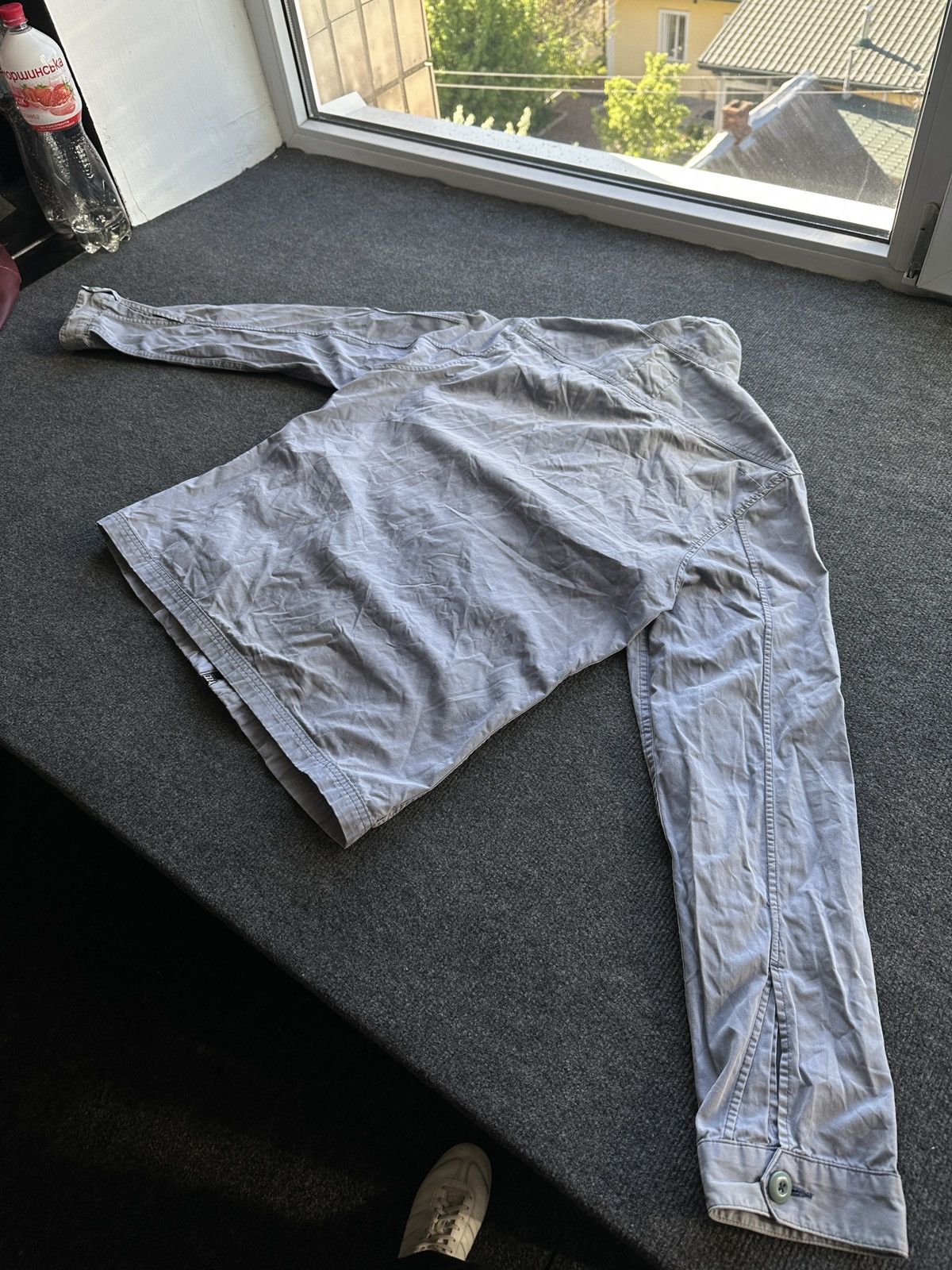 G-Star 🚨 G STAR RAW MEN Y2K VNTG OVERSHIRT Zip Jacket FADED Size US L / EU 52-54 / 3 - 11 Thumbnail