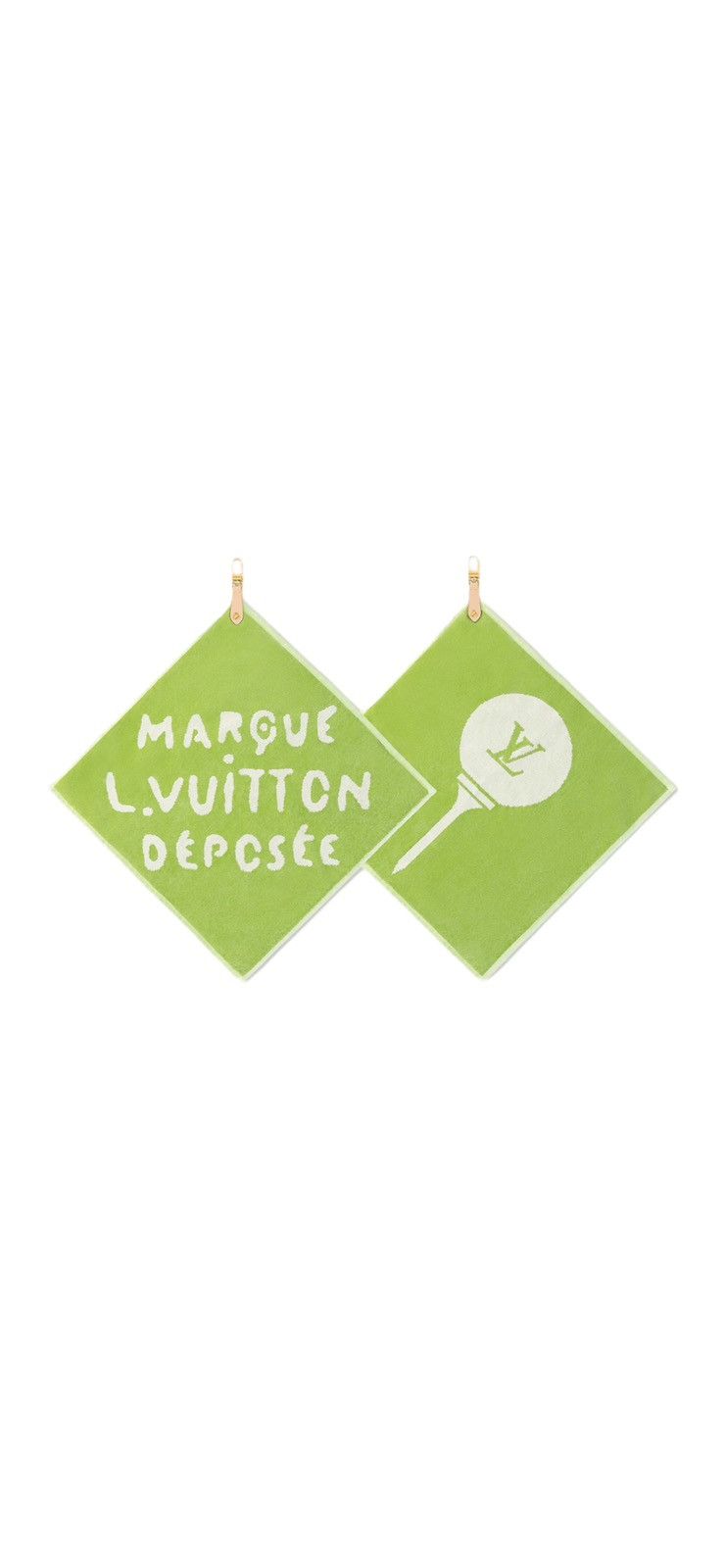 Louis vuitton golf towel outlet