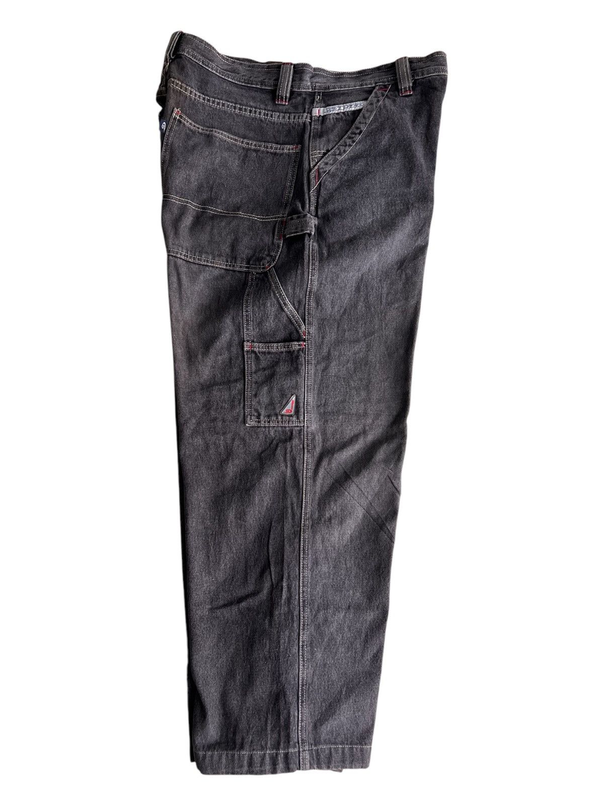 Ecko Unltd. × JNCO × Sean John Y2K JNCO Style Piko Super Baggy Carpenter Jeans Denim Size US 34 / EU 50 - 5 Thumbnail