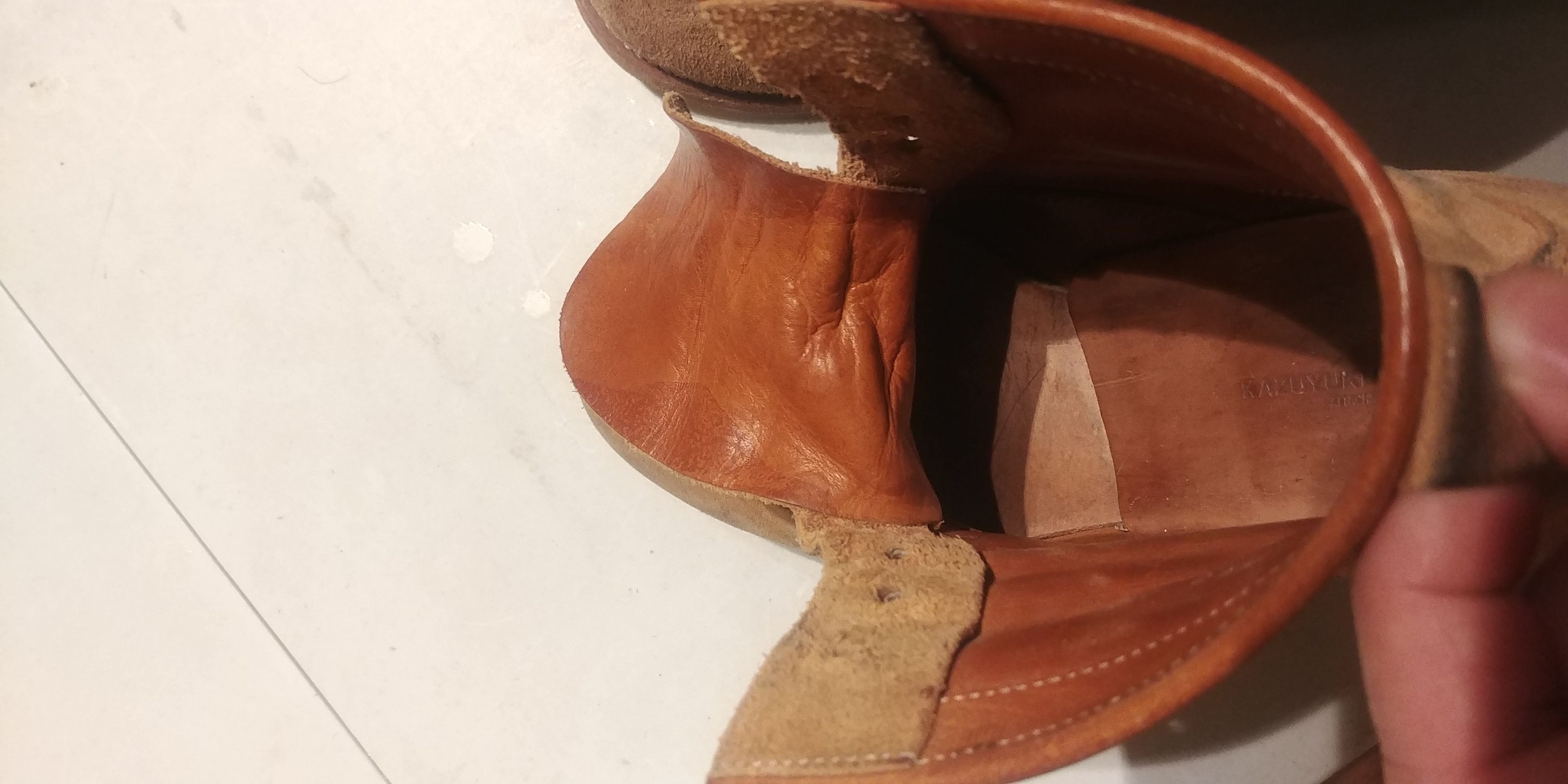 Kazuyuki Kumagai Attachment 6-Hole Boots Size US 7.5 / EU 40-41 - 12 Thumbnail