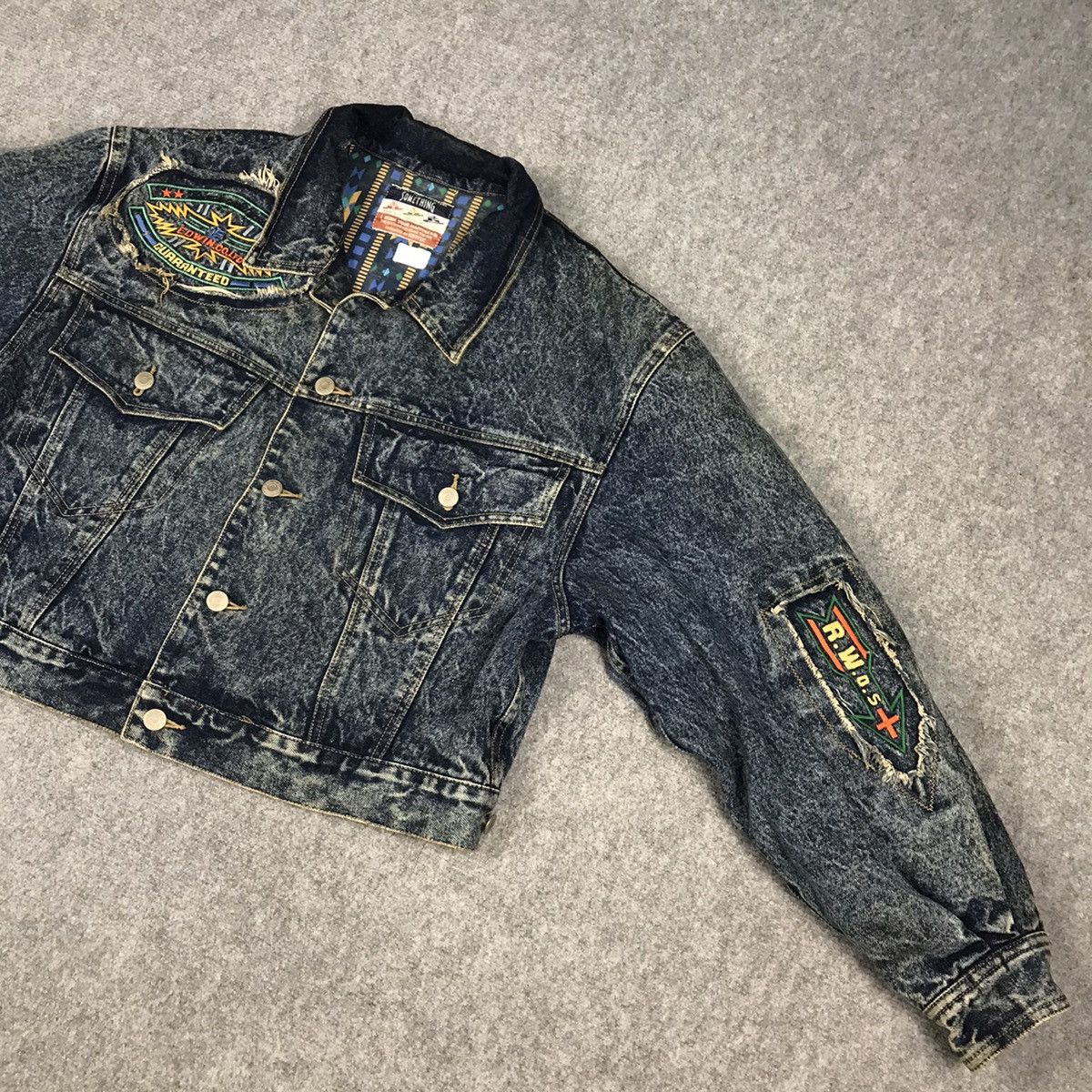 Vintage DENIM BUTTON JACKET EDWIN 1990 JACKET Size US M / EU 48-50 / 2 - 8 Thumbnail