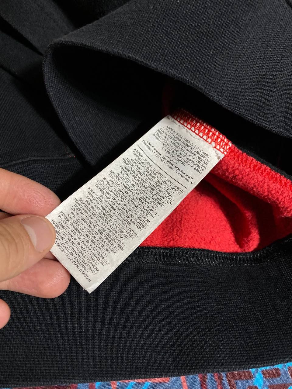 Nike × Vintage Sweatshirt Nike Vintage Big Central Logo 90s Outdoor Style Size US S / EU 44-46 / 1 - 2 Thumbnail