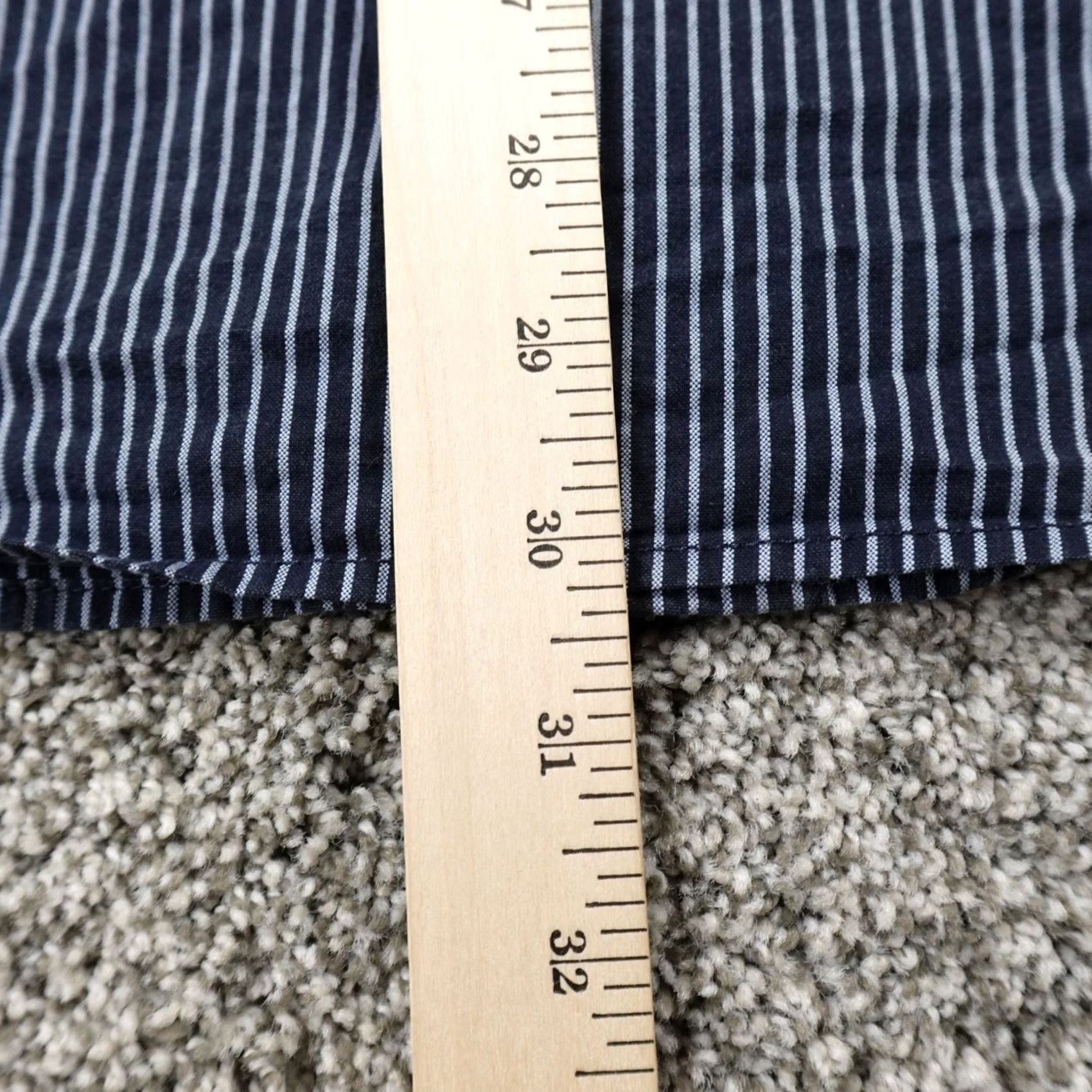 Gap Gap Shirt Mens L Blue White Fitted Long Sleeve Button Up Preppy Casual Cotton Size US L / EU 52-54 / 3 - 7 Thumbnail