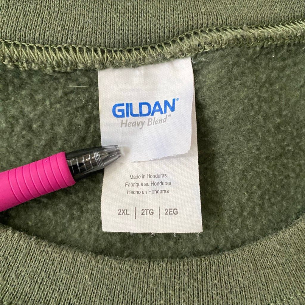 Hanes Hanes & Gildan men 2XL pullover Crewneck longsleeve sweatshi Size US XXL / EU 58 / 5 - 11 Thumbnail