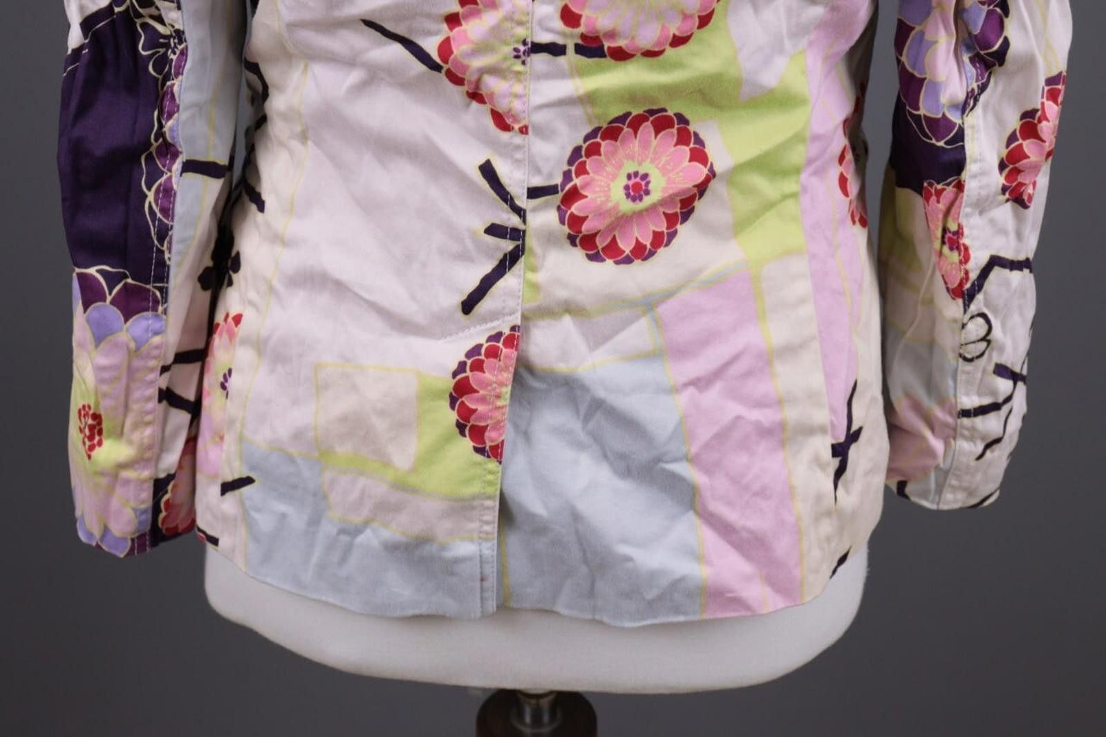 Escada Escada Sport Multicolor Floral Two Button Jacket Size 40 Size M / US 6-8 / IT 42-44 - 12 Thumbnail