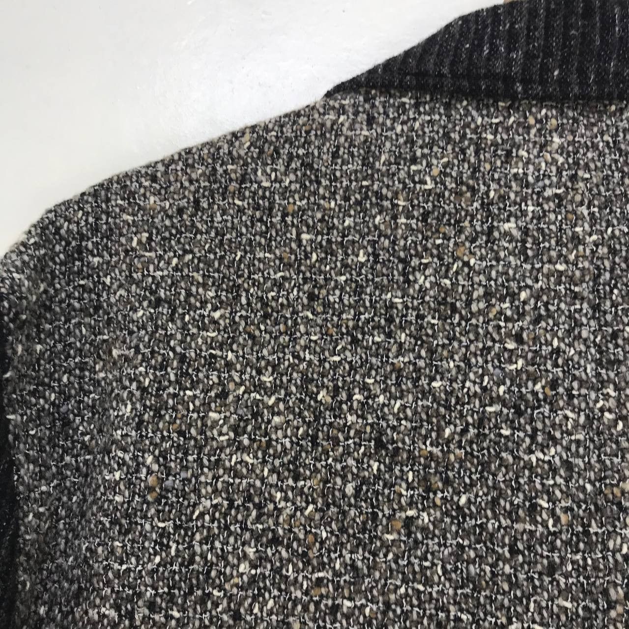 Designer × Harris Tweed Italianamente Ilprimo Patchwork Tweed Coat Blazer Jacker Size US S / EU 44-46 / 1 - 14 Thumbnail
