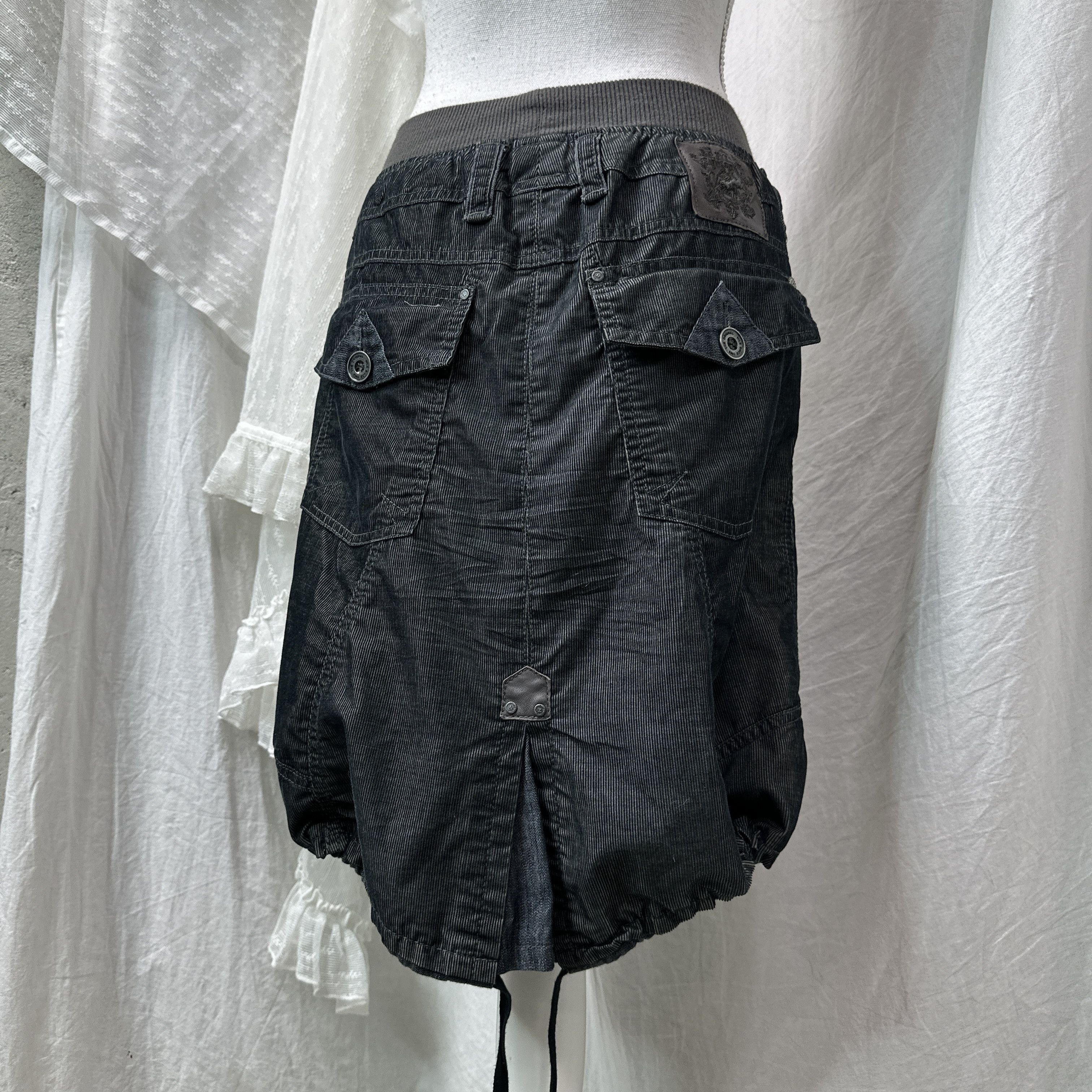 Vintage Vintage Grunge Denim Hight Waist Bubble Jeans Skirt Y2K Size 25" / US 0 / IT 36 - 2 Thumbnail
