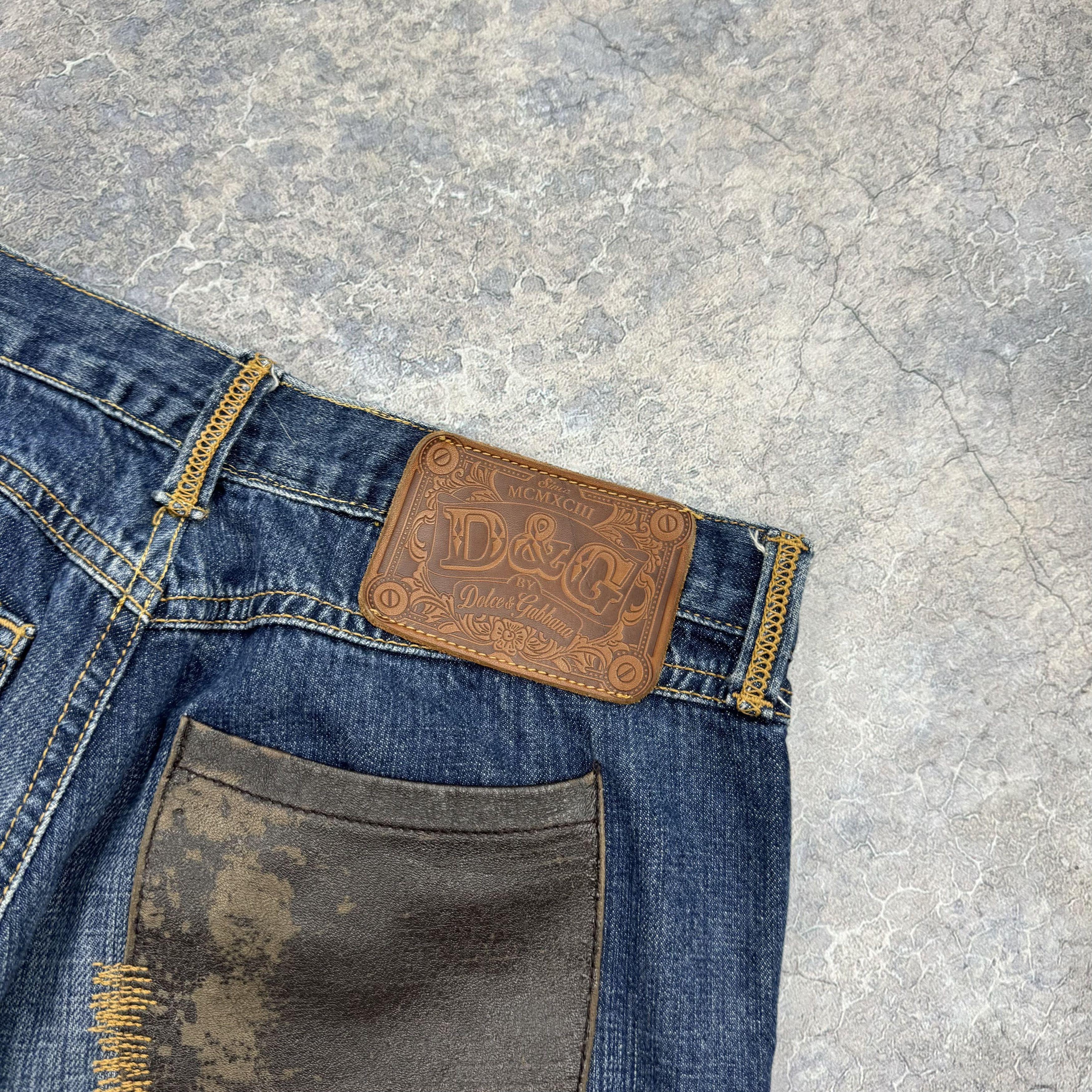 Dolce & Gabbana SS04 DOLCE & GABBANA SEX IS MY FAVORITE BUSINESS JEANS Size 30" / US 8 / IT 44 - 14 Thumbnail