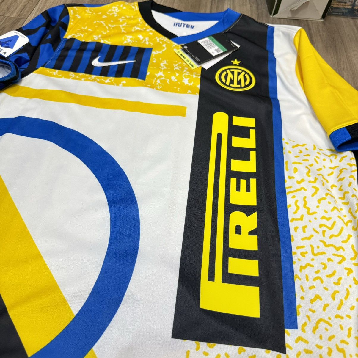 Nike Inter Milan 20/21 fourth away shirt #10 Lautaro (Bnwt) Size US XL / EU 56 / 4 - 3 Thumbnail
