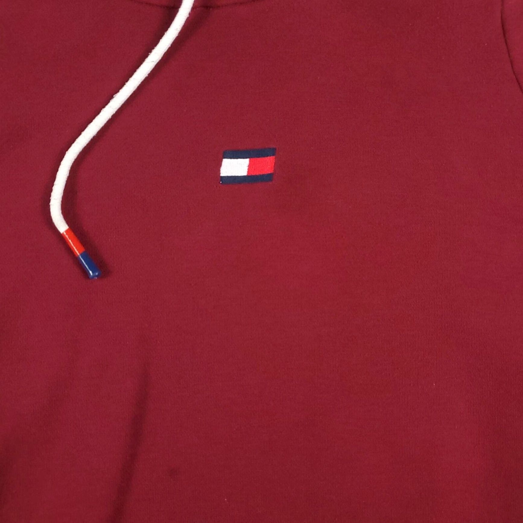 Tommy Hilfiger Tommy Hilfiger Womens Sweater Medium Red Pullover Hoodie Size M / US 6-8 / IT 42-44 - 5 Thumbnail