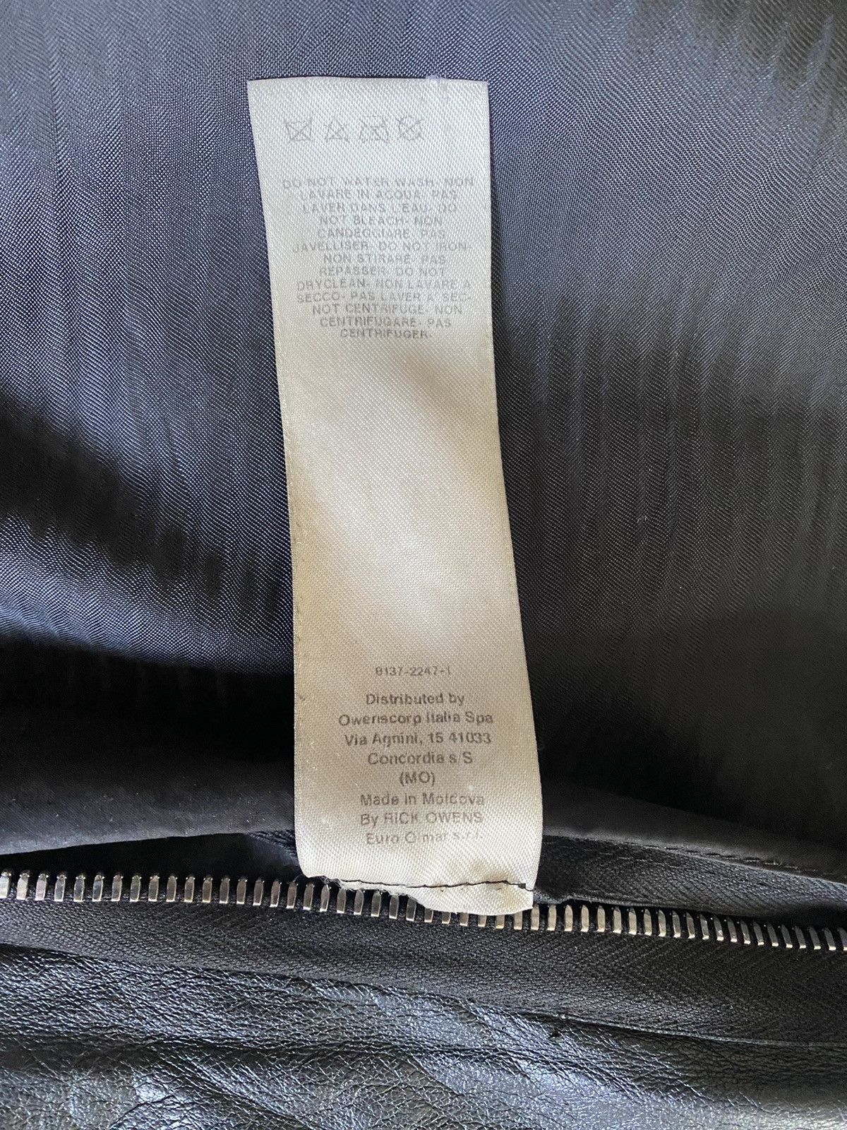 Rick Owens RICK OWENS EXOTIC LEATHER BOMBER Size US M / EU 48-50 / 2 - 5 Thumbnail