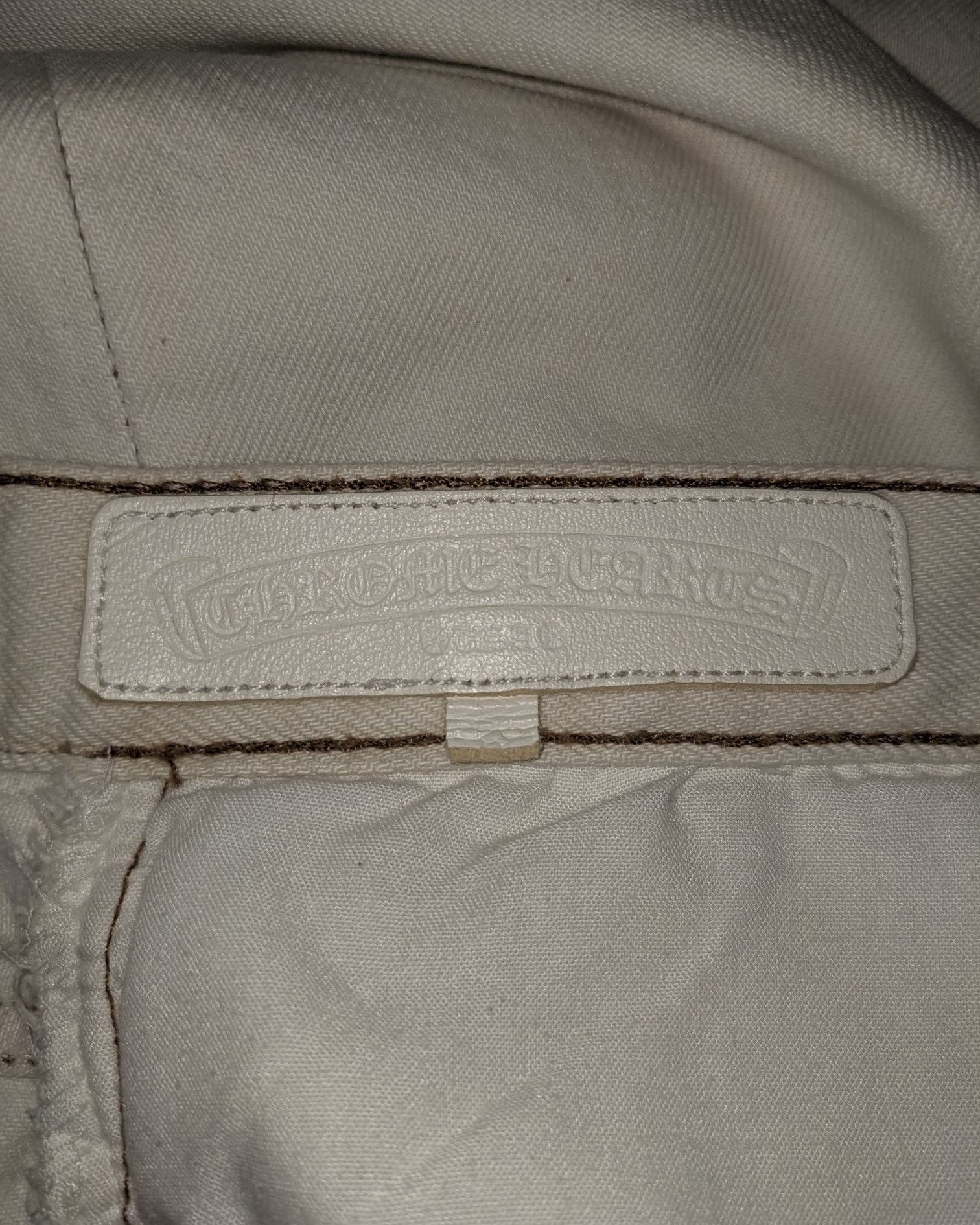 Chrome Hearts × Matty Boy Chrome Hearts Matty Boy 1/1 Custom Painted Cross Patch Jeans Size US 36 / EU 52 - 16 Thumbnail